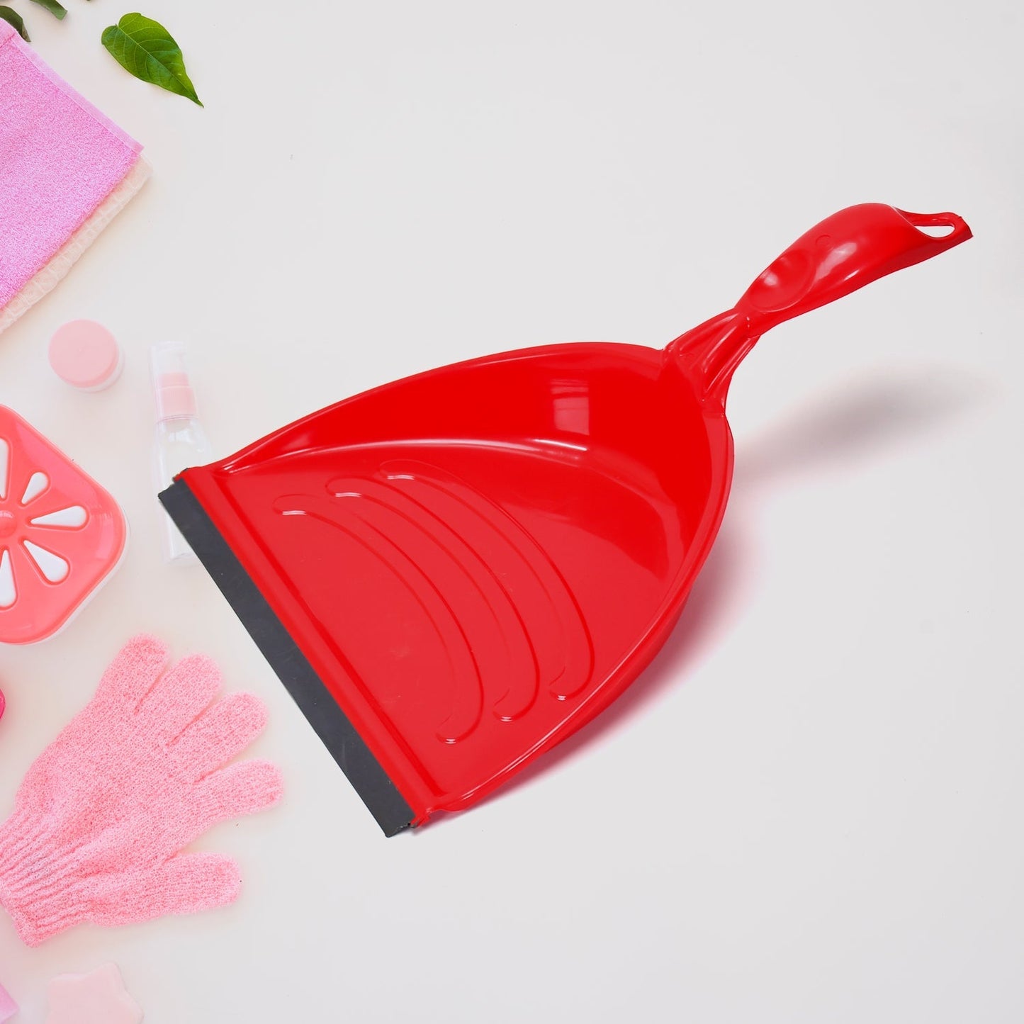 Dustpan Set with Brush, Dust Collector Pan with Long Handle, Supadi, Multipurpose Dust Collector Cleaning Utensil Flat Scoop Handheld Sweeping Up and Carrying Container - Springkart 