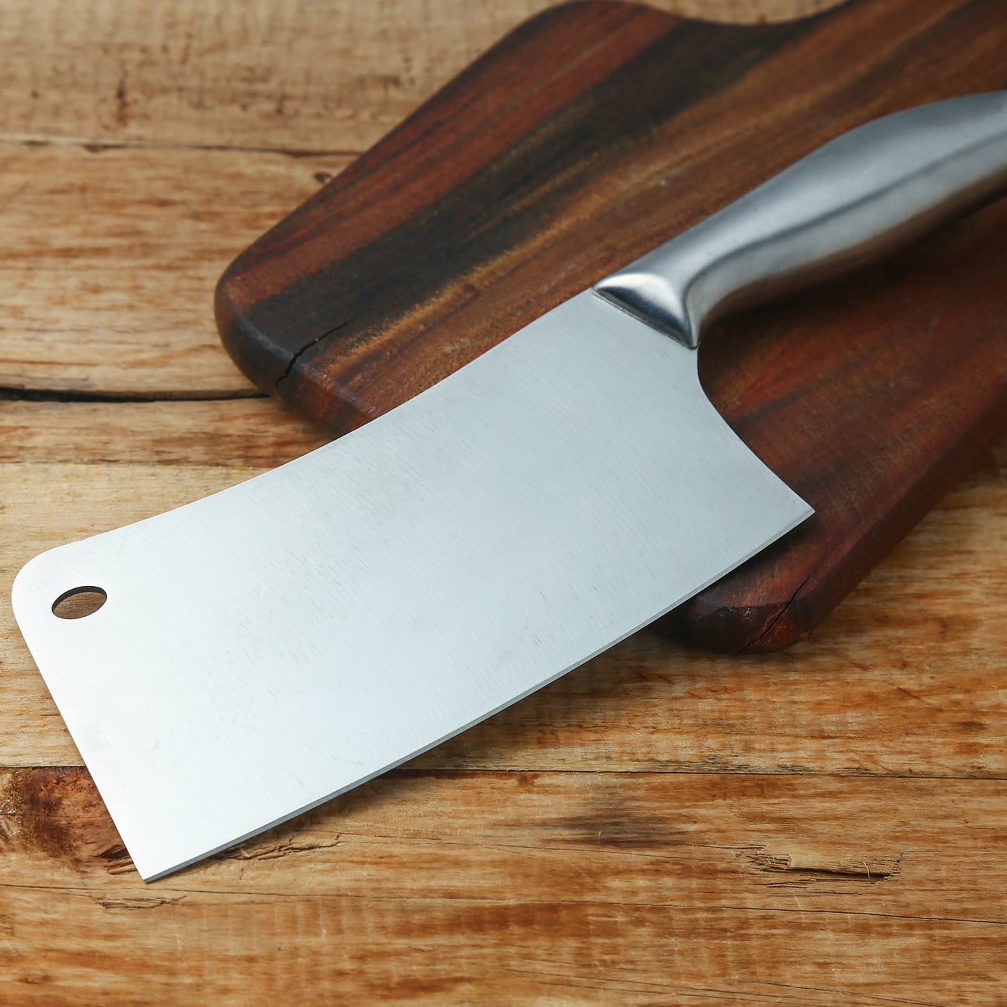 Big Size Professional Sharp Durable Quality Pack of 5 Kitchen Knives Set Basic Kitchen Tools-Stainless Steel Kitchen Gadgets (5 Pc Set) - Springkart 