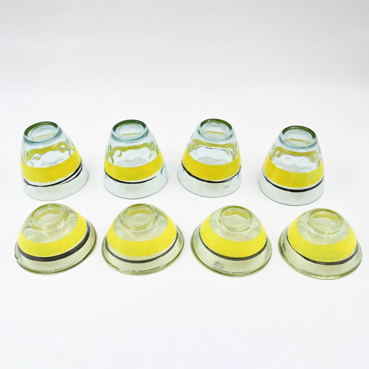 High Quality 4 Pc Glass & 4Pc Bowl Set, perfect choice For kitchen - Springkart 