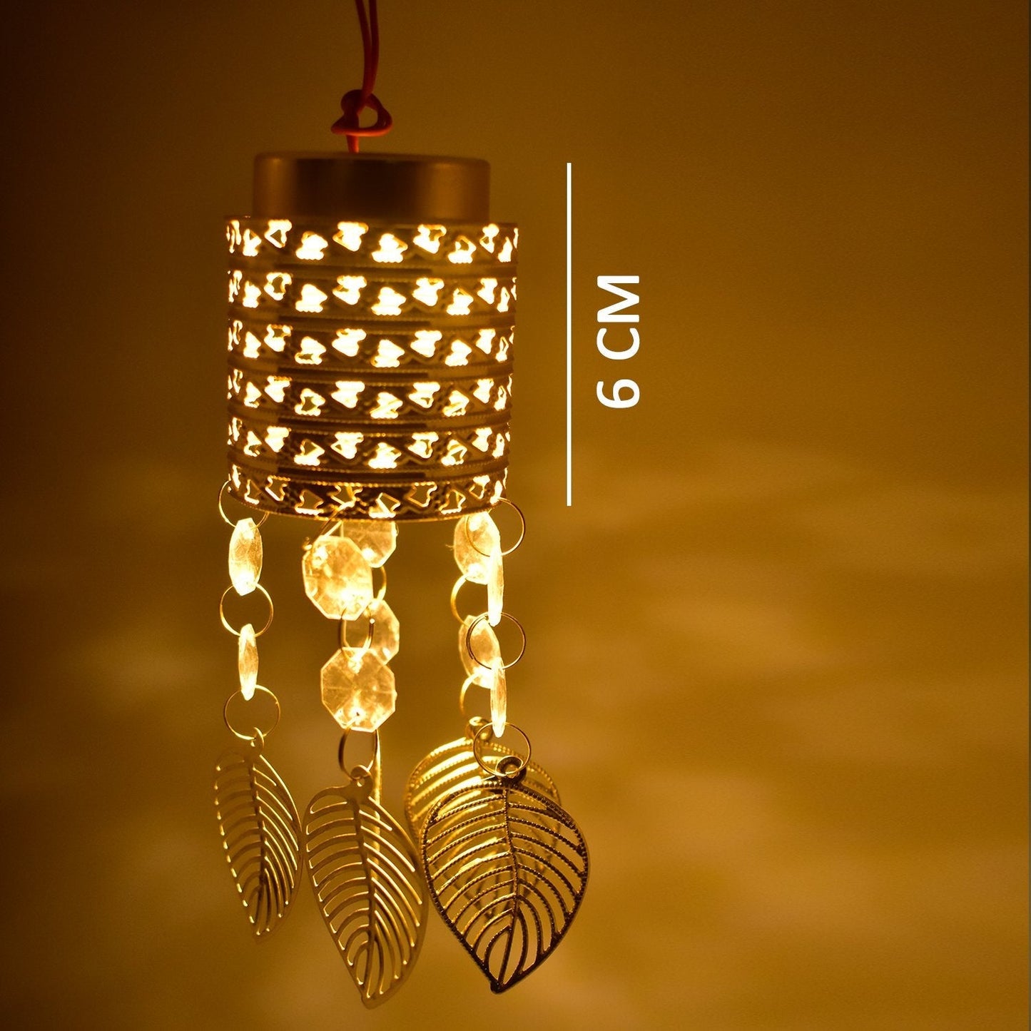 Fancy Small Golden Jhoomer For Home Decoration - Springkart 