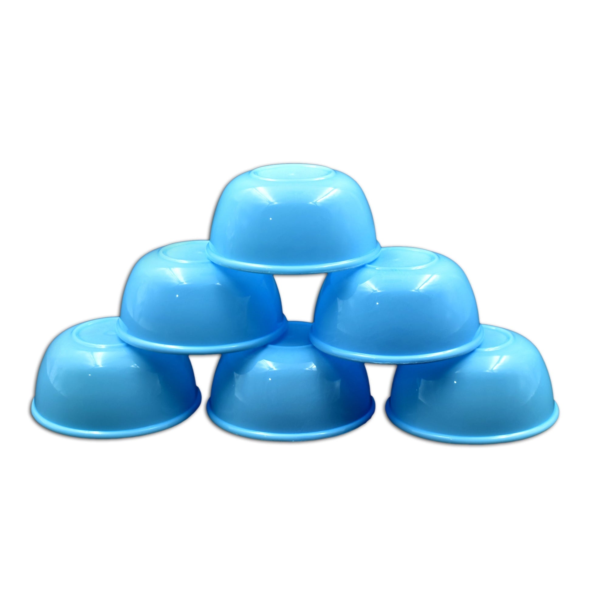 Small Plastic Bowl Set, Microwave Safe Unbreakable, Set of 6 - Springkart 