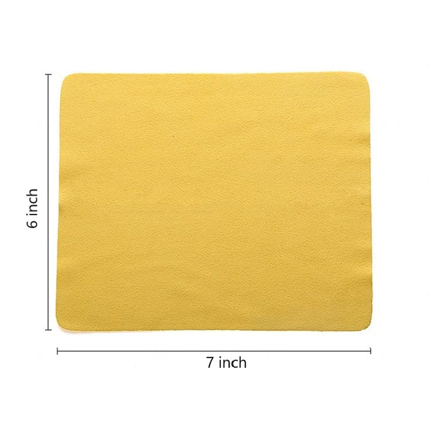 Microfiber Cleaning Cloths (6 × 7 Inch) (Multicolor) (Pack of 1 Pc) - Springkart 