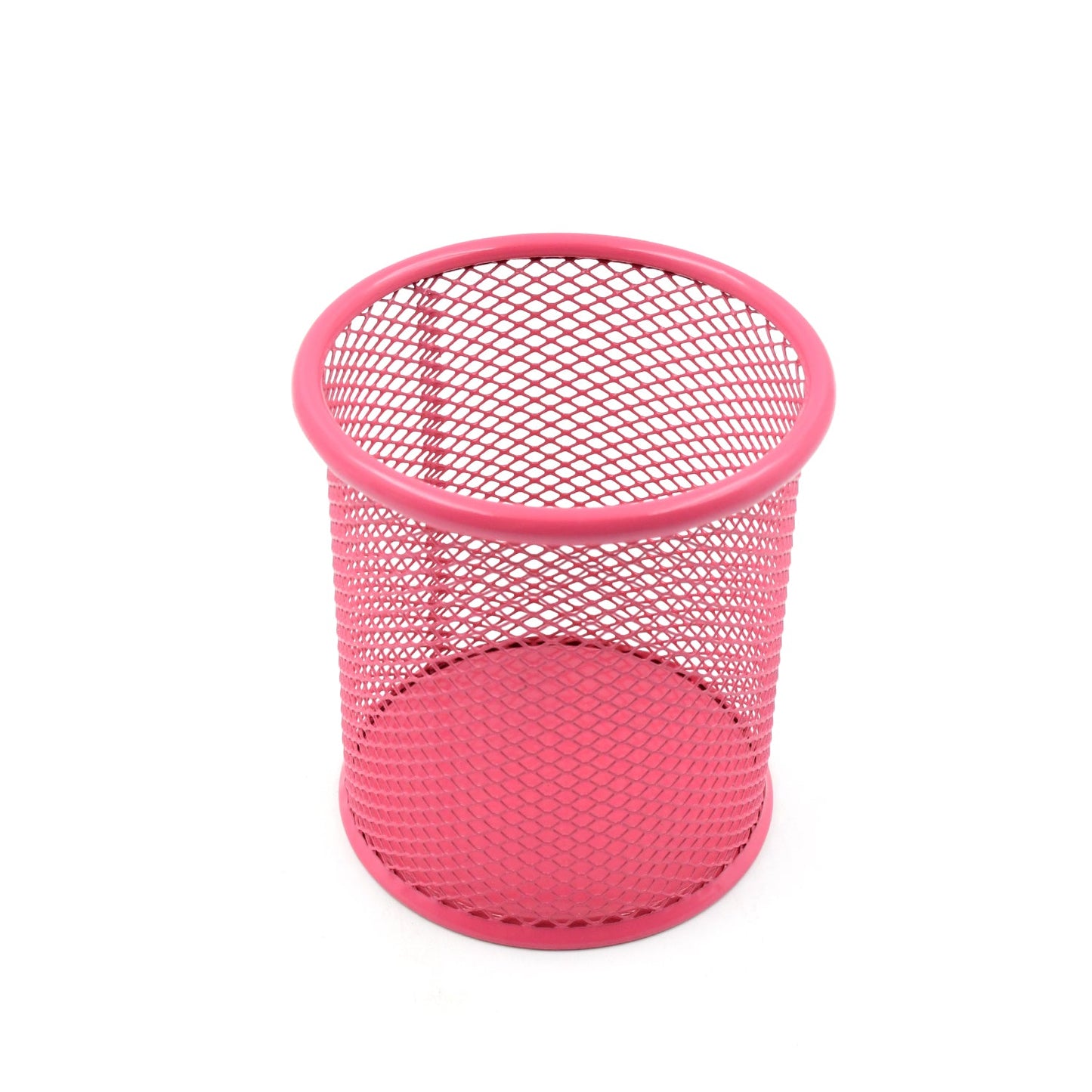 Metal Mesh Pen Holder for Desk (1 Pc): Pen Stand, Pencil Organizer, Stationery Storage - Springkart 