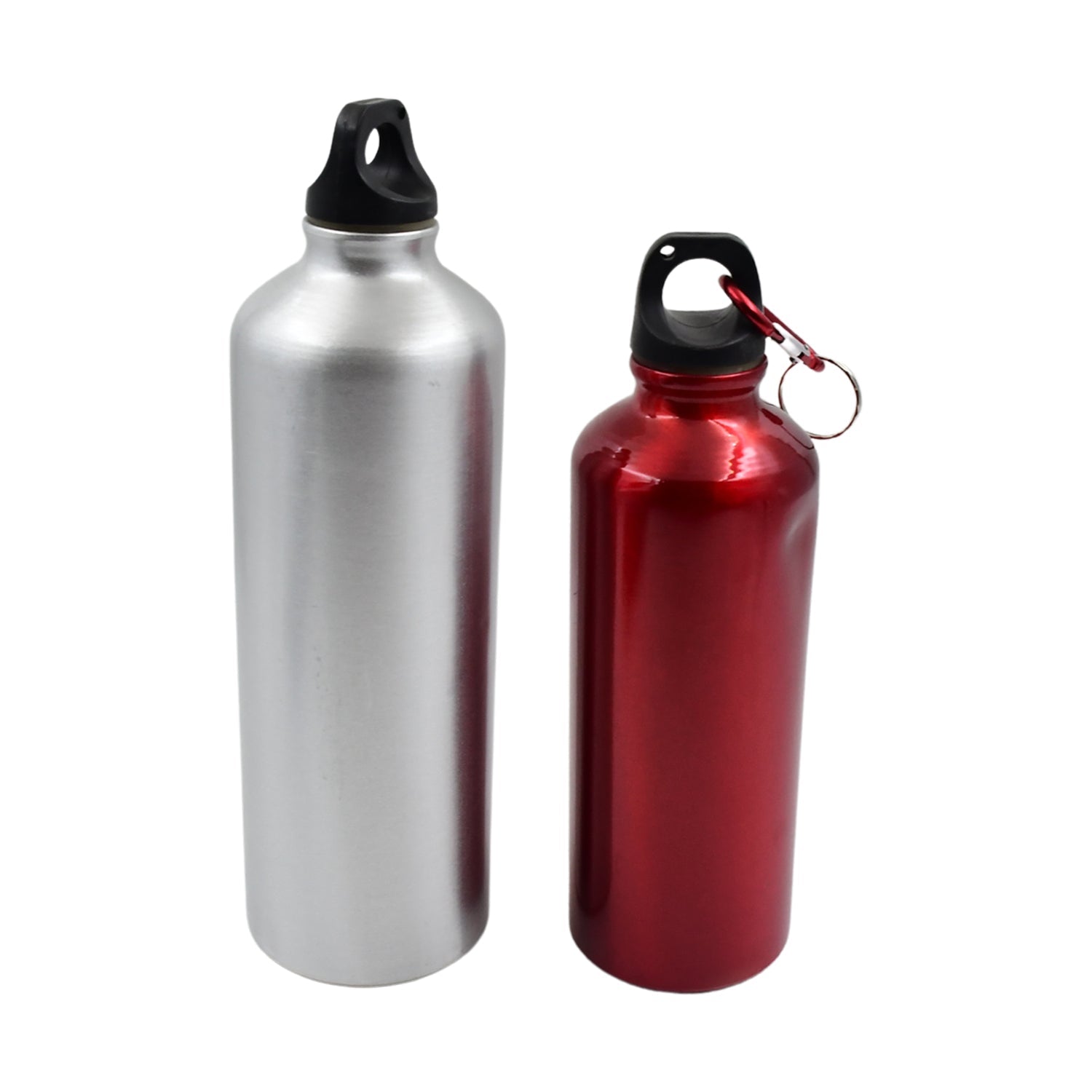 Aluminum Durable Sports Water Bottle (1 Pc / Mix Size & Color) - Springkart 