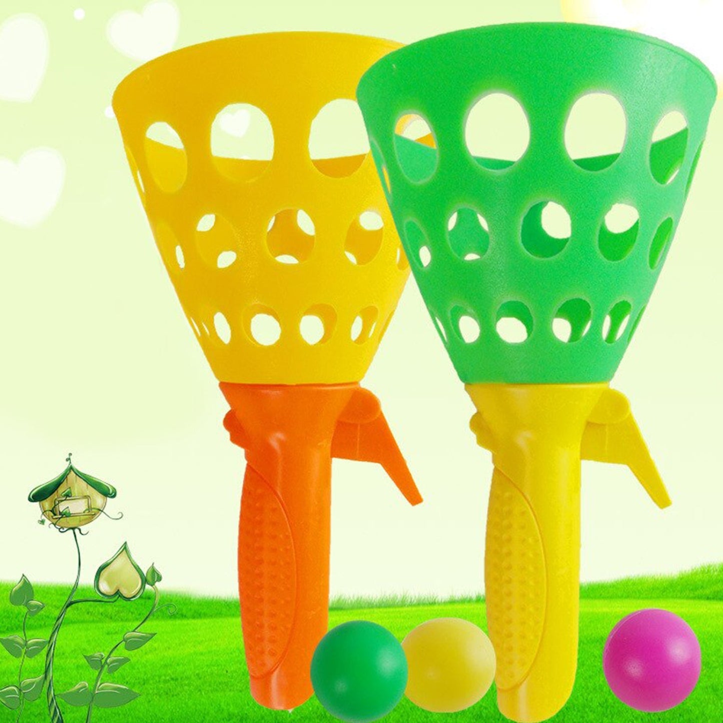Catapult Butt Ball Toy widely used by kids and childrens for playing and entertainment purposes and all etc. - Springkart 