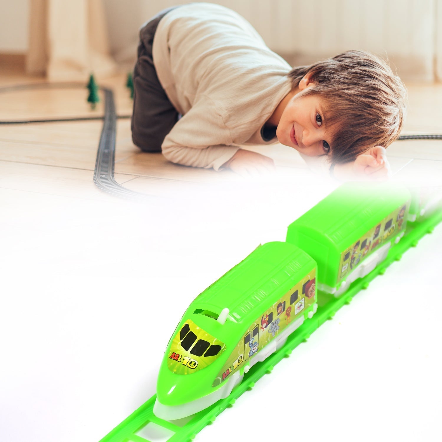 BULLET TRAIN PLAY SET HIGH SPEED TRAIN PLAY SET FOR KIDS & CHILDREN - Springkart 