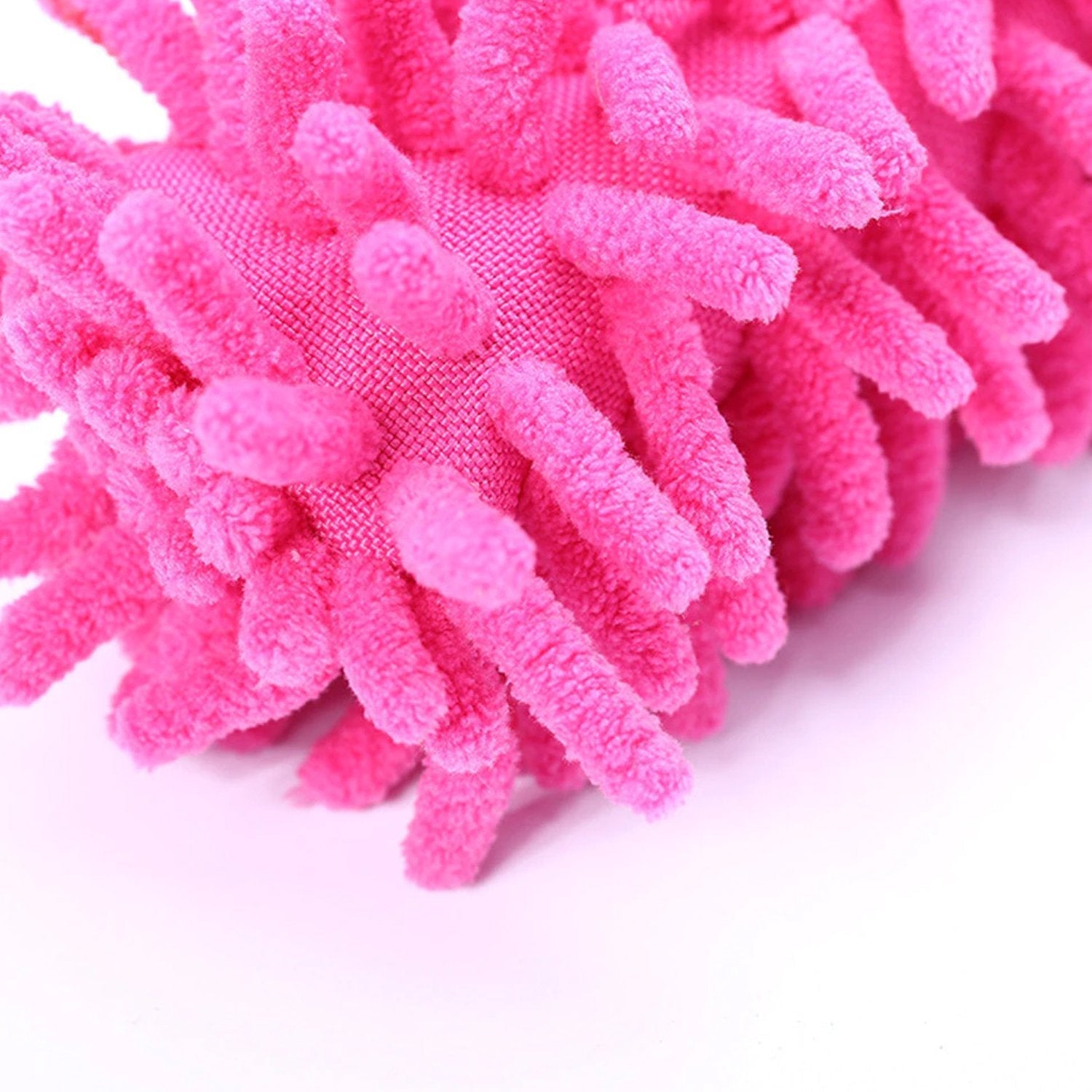 Easy-clean microfiber fan duster