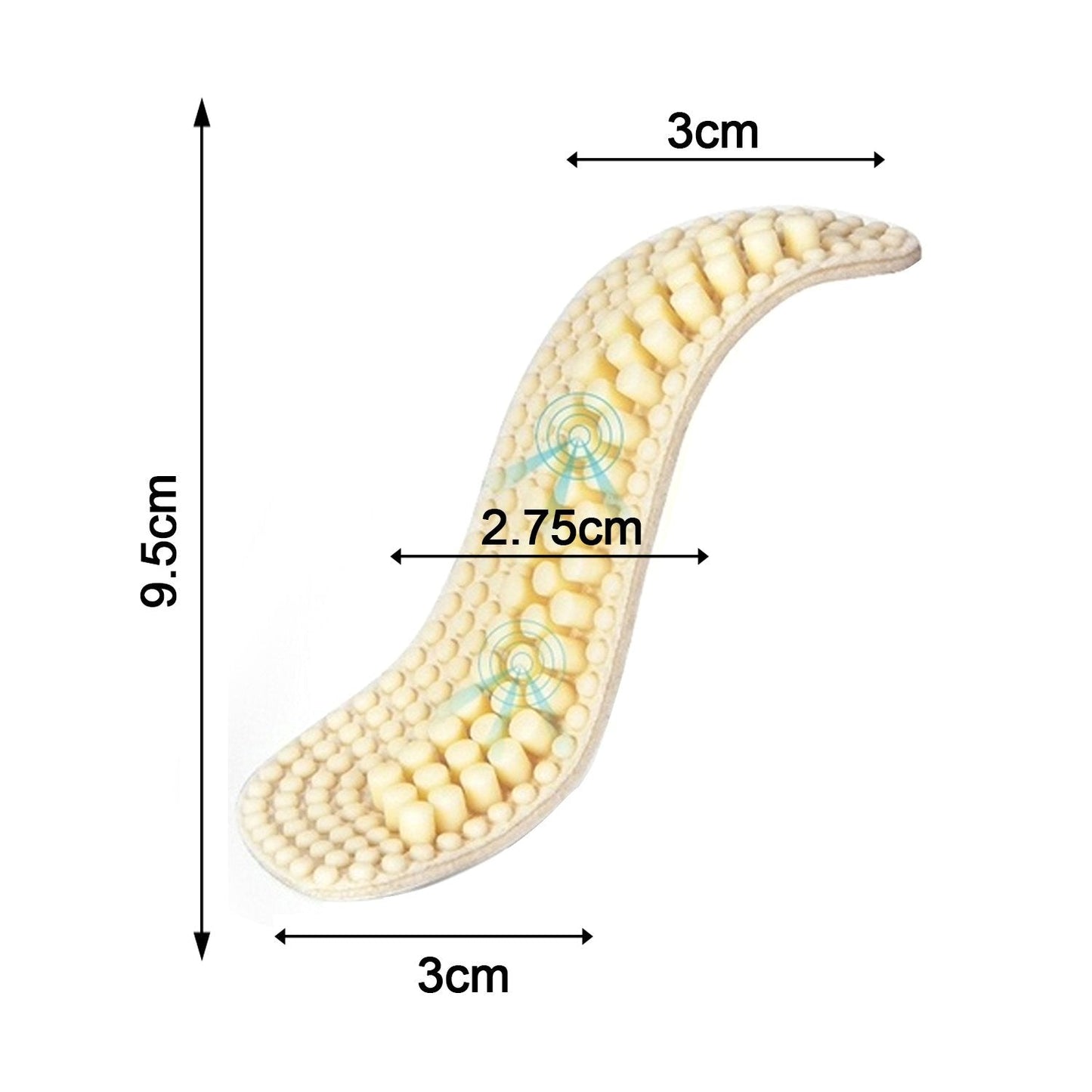 Fabric Sticky Shoe Back Heel Insoles Protector Liner - Springkart 