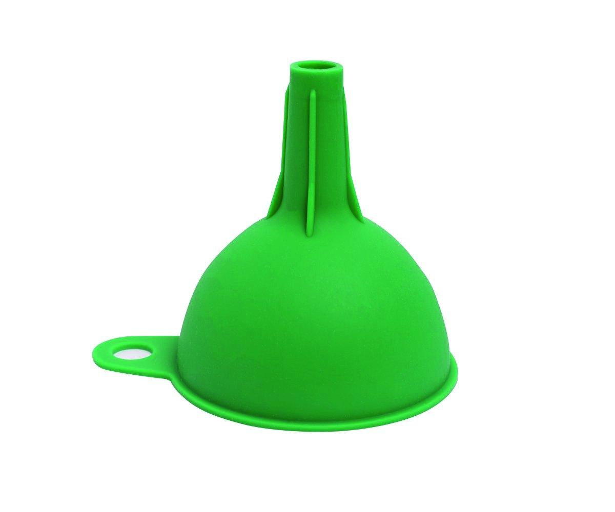 0722 Silicone Funnel For Pouring Oil Sauce Water Juice And Small Food-grains - Springkart 