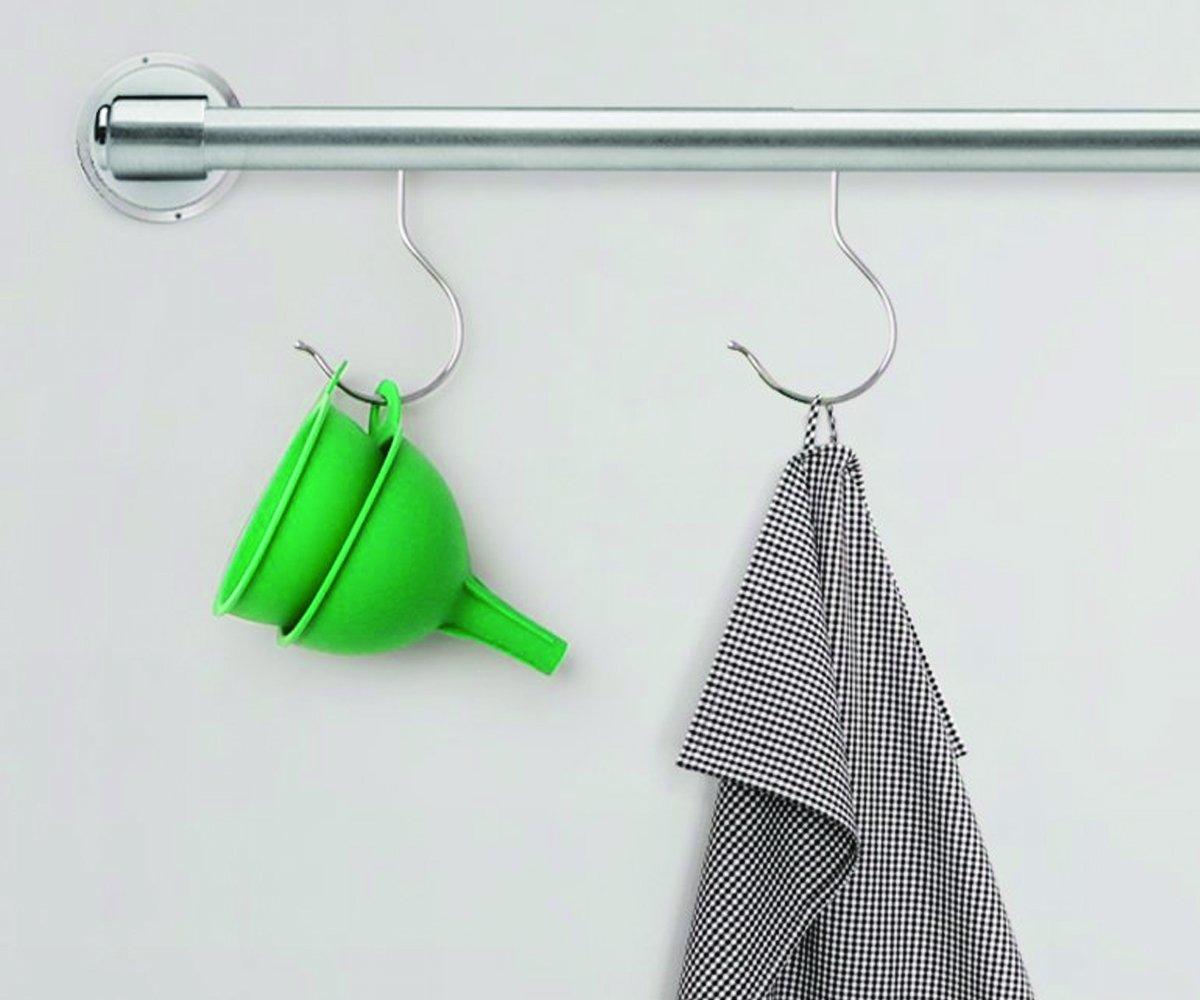 0722 Silicone Funnel For Pouring Oil Sauce Water Juice And Small Food-grains - Springkart 