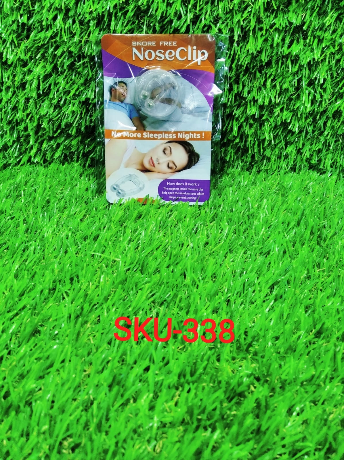 Snore Free Nose Clip (Anti Snoring Device) - 1pc - Springkart 