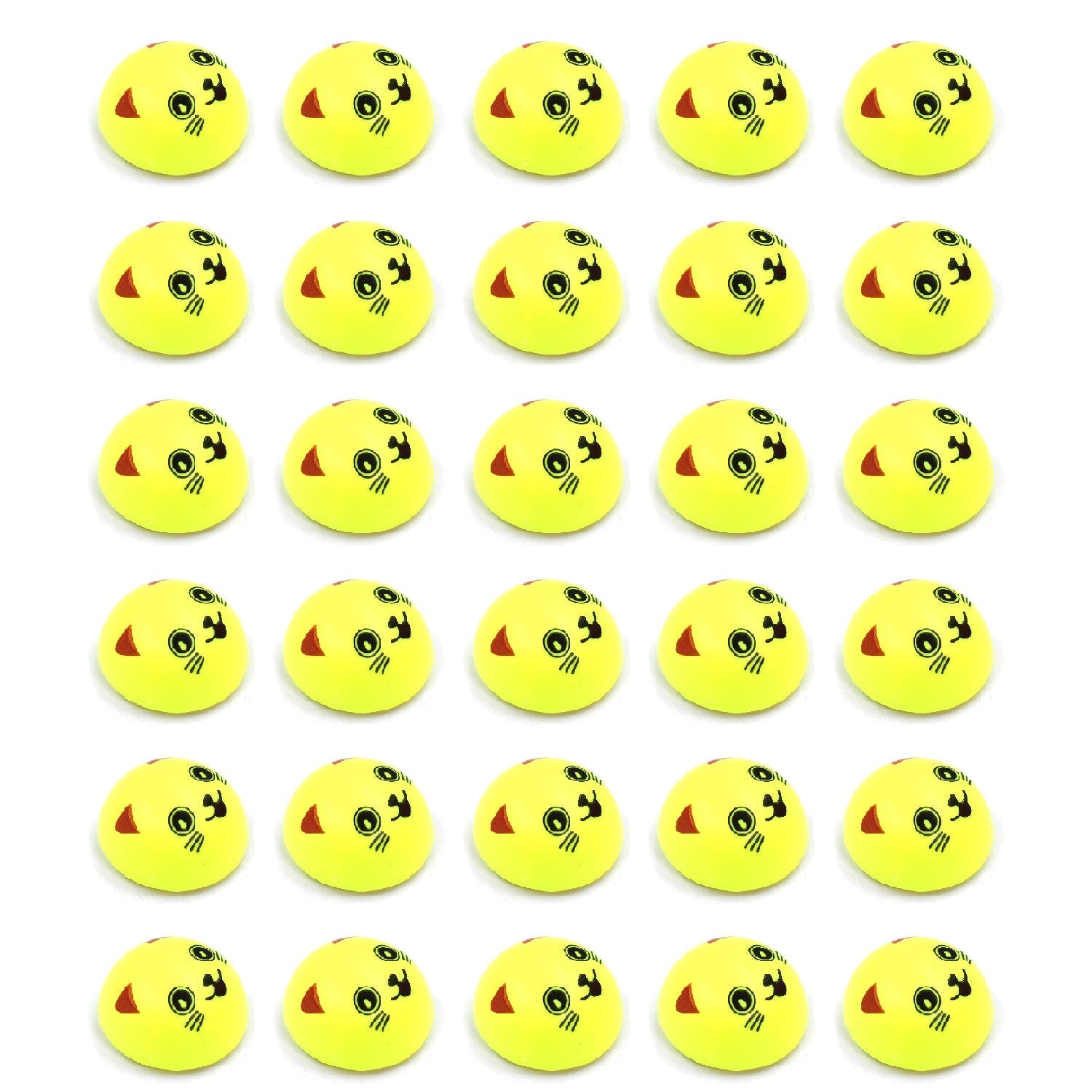 30PCS PULL BACK SMILEY TOY - Springkart 
