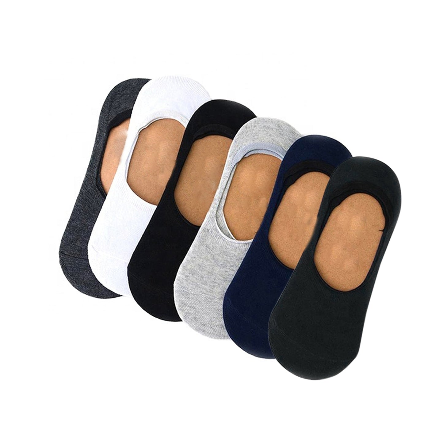Mens Invisible Socks (12 Pair) - Springkart 
