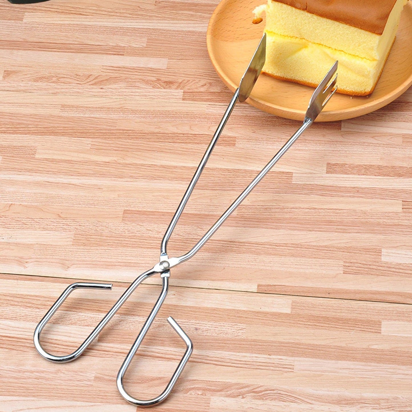 HANDLE COOKING TONG, SALAD TONG, BUFFET BARBECUE CLIP - Springkart 