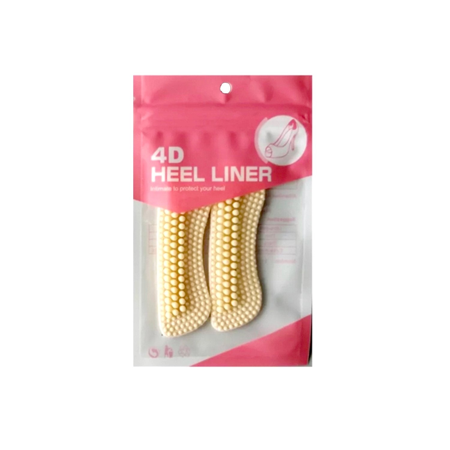 Fabric Sticky Shoe Back Heel Insoles Protector Liner - Springkart 
