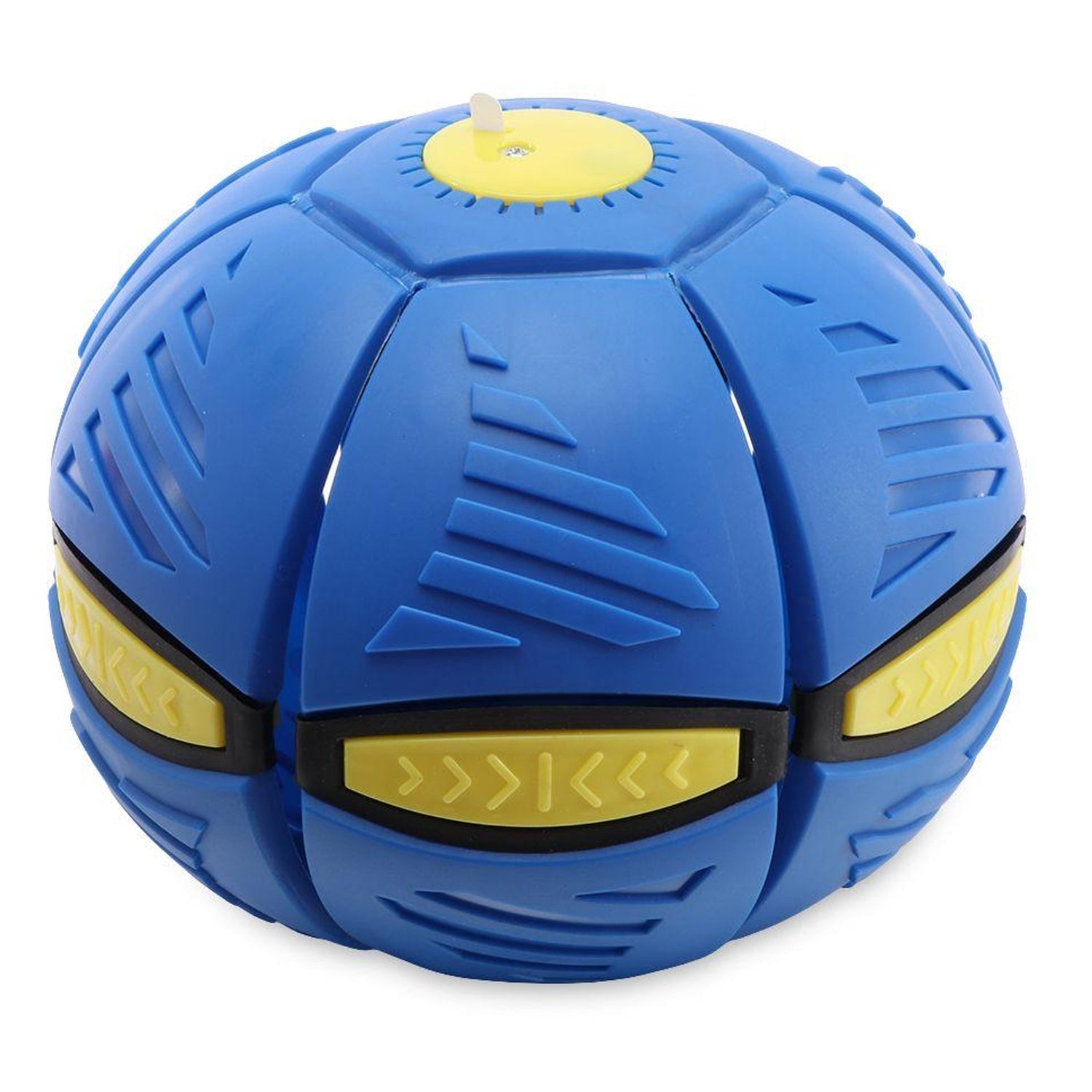 Football Flat Throw Disc - with 3 LED Light Flying Toys - Springkart 