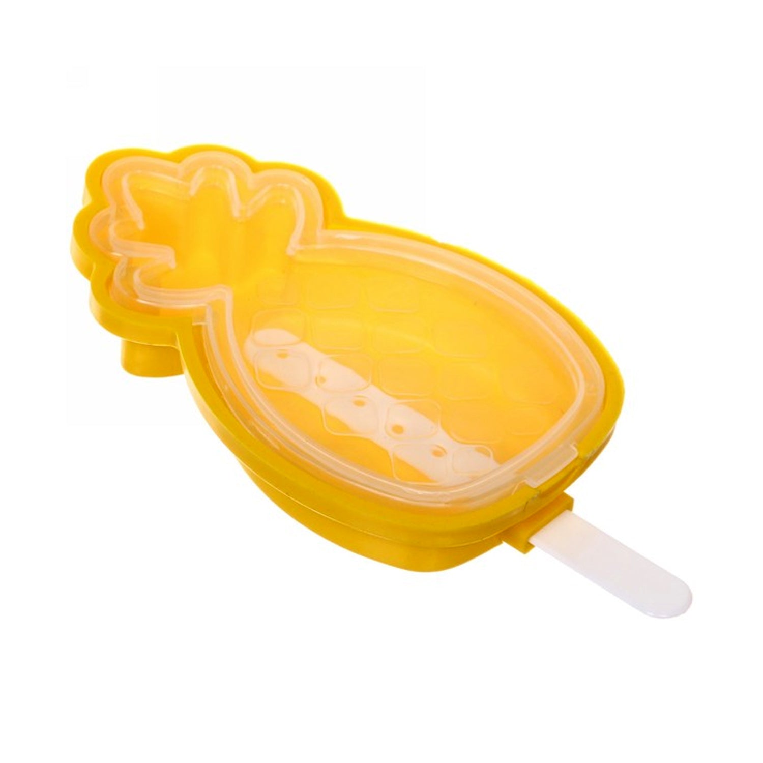 Pineapple Shape Popsicle Molds - Durable Silicone Ice Candy Cream Mould, DIY Ice Pop Kitchen Tool - Springkart 