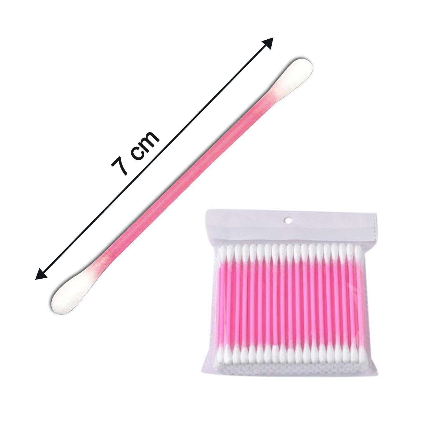 Cotton Buds for ear cleaning, soft and natural cotton swabs (100 pieces) - Springkart 