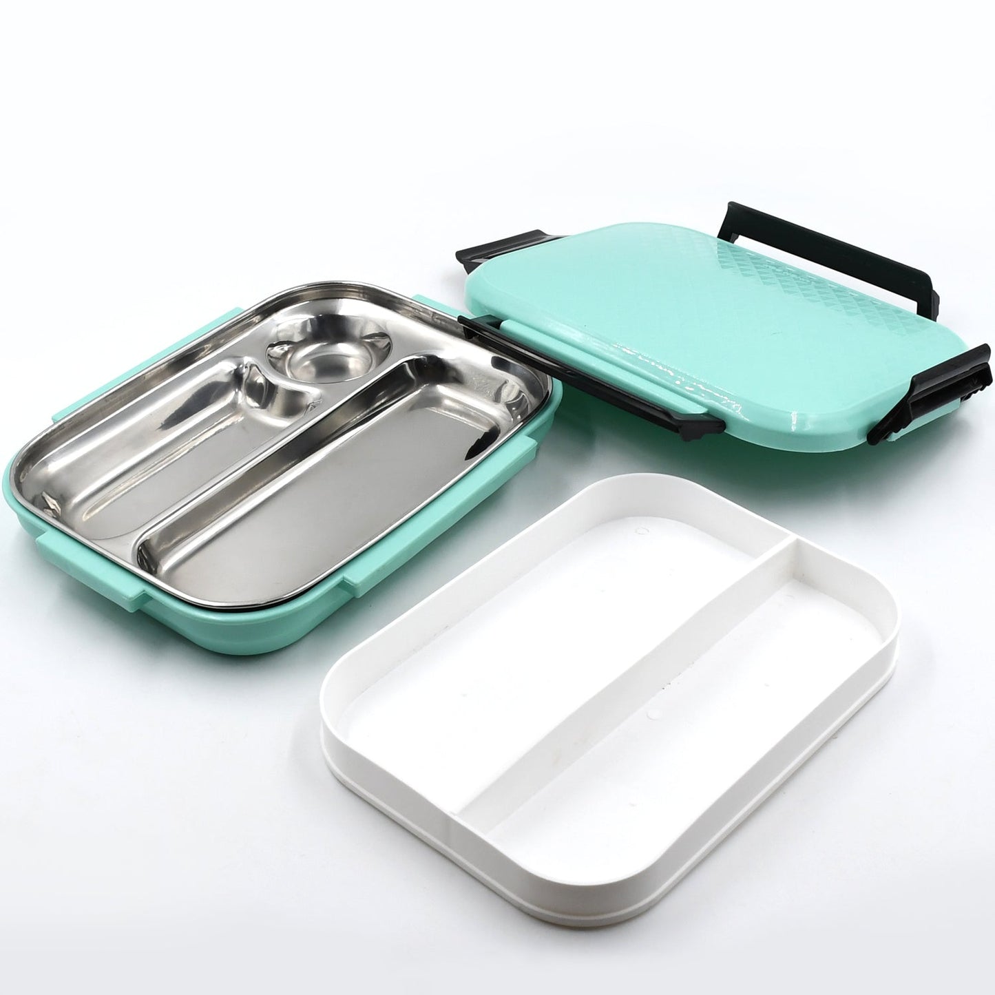 Premium Multi-Compartment Steel Lunch Box for Office, School & Travel - Springkart 