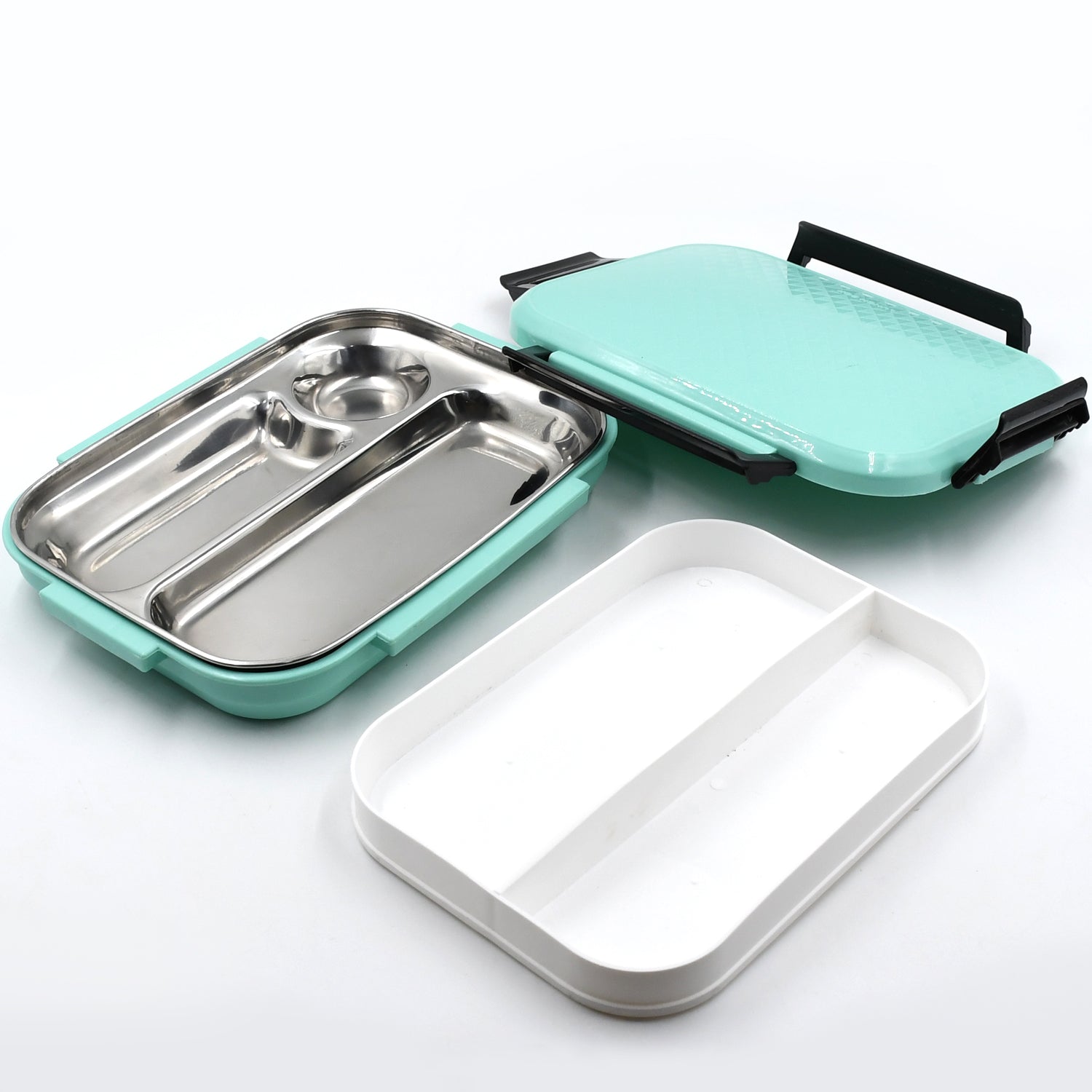 Premium Multi-Compartment Steel Lunch Box for Office, School & Travel - Springkart 