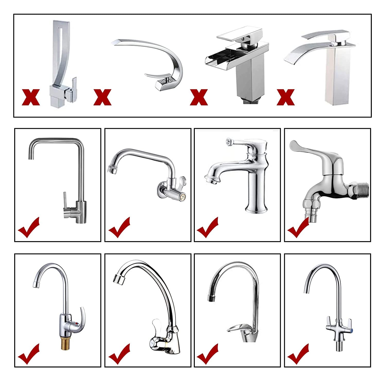 Kitchen Faucet Water Filter Tap Purifier - 4 Layer Activated Carbon for Clean Water - Springkart 