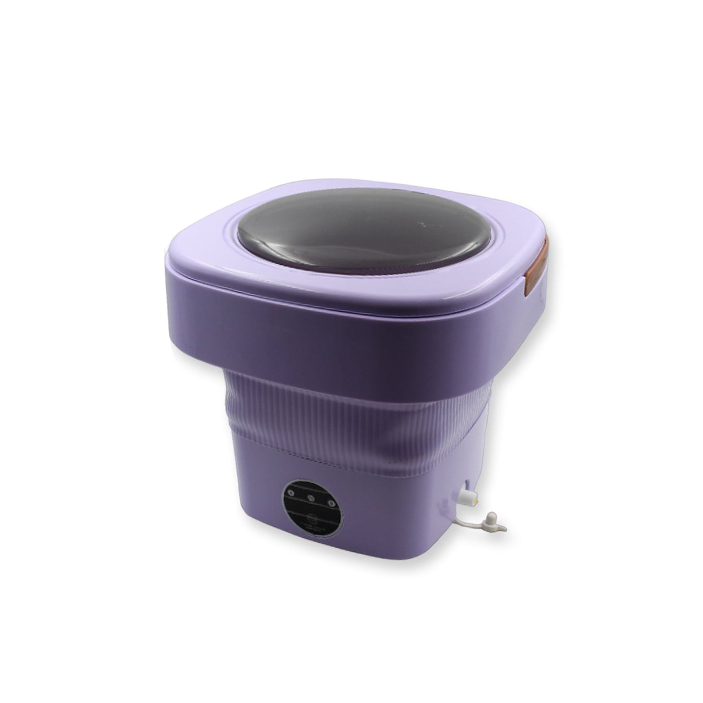 Mini Washing Machine Foldable Mini Washer with Drain Basket Portable Washing Machine Foldable for Laundry Travel Camping RV Baby Clothes - Springkart 