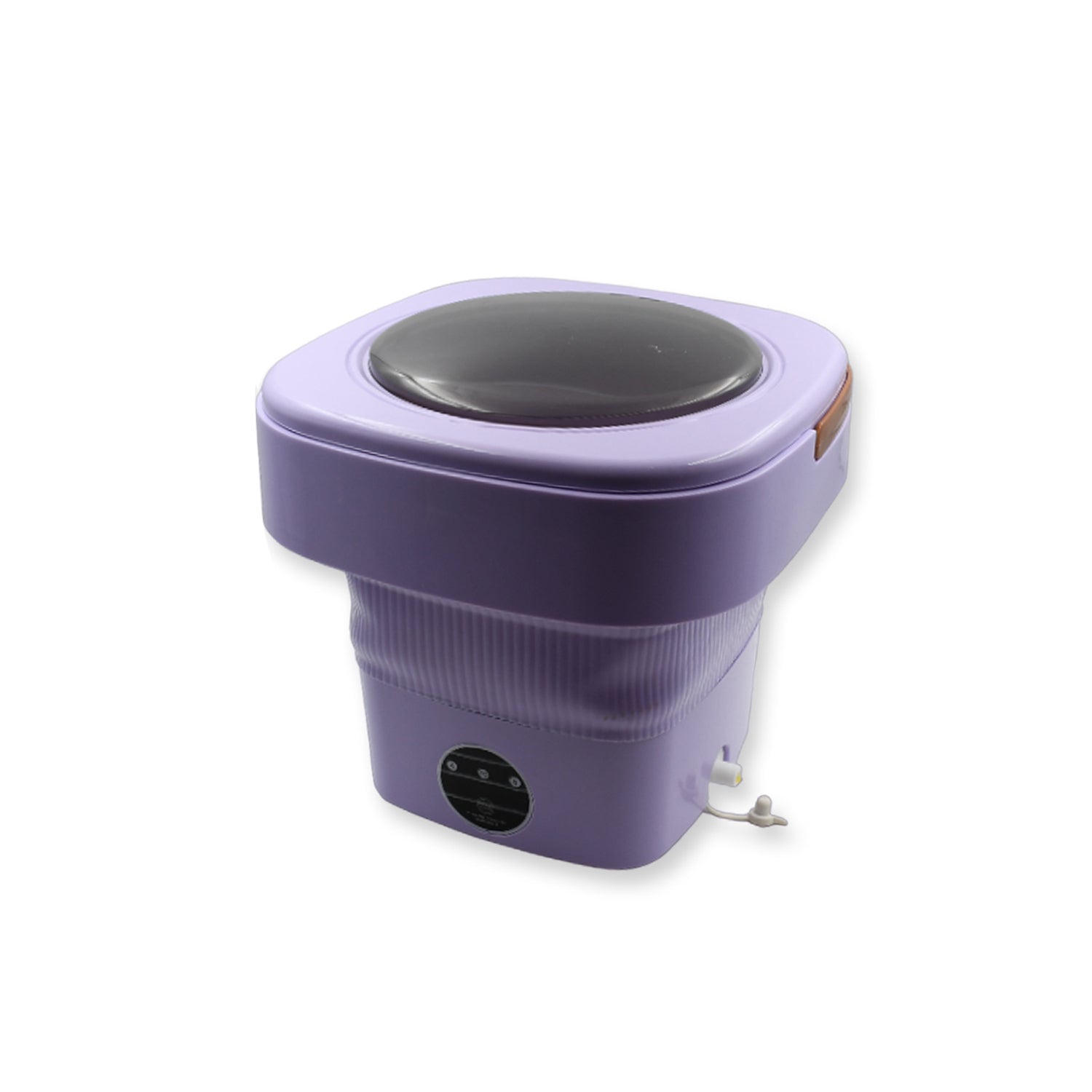 Mini Washing Machine Foldable Mini Washer with Drain Basket Portable Washing Machine Foldable for Laundry Travel Camping RV Baby Clothes - Springkart 