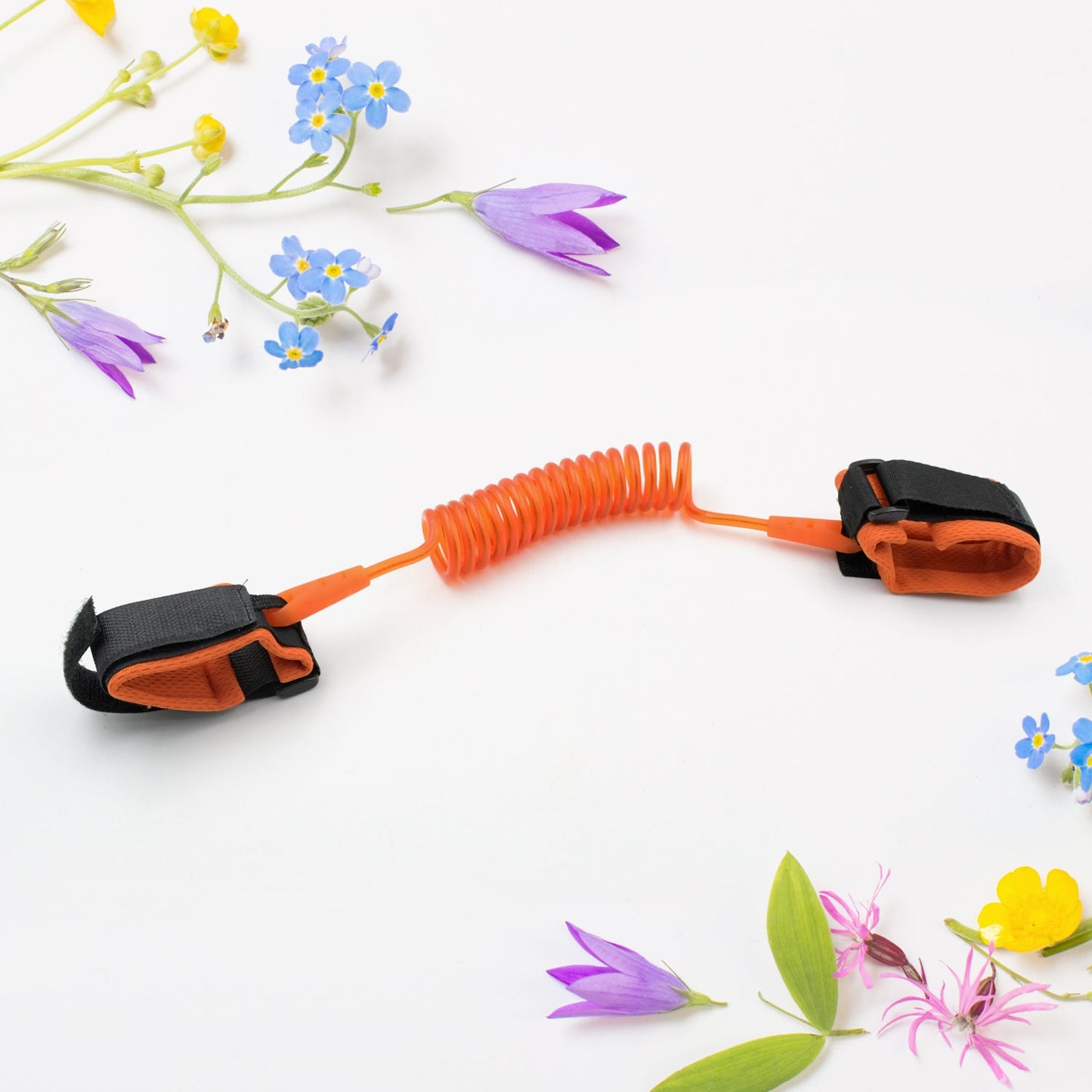 Baby Safety Rope, Anti Lost Safety Wrist Bracelet for Baby Child, with Extra Long Harness Strap Walking Hand Belt, Comfortable Children's Harness for Toddlers Kids (Maximum length to 2.5M) - Springkart 