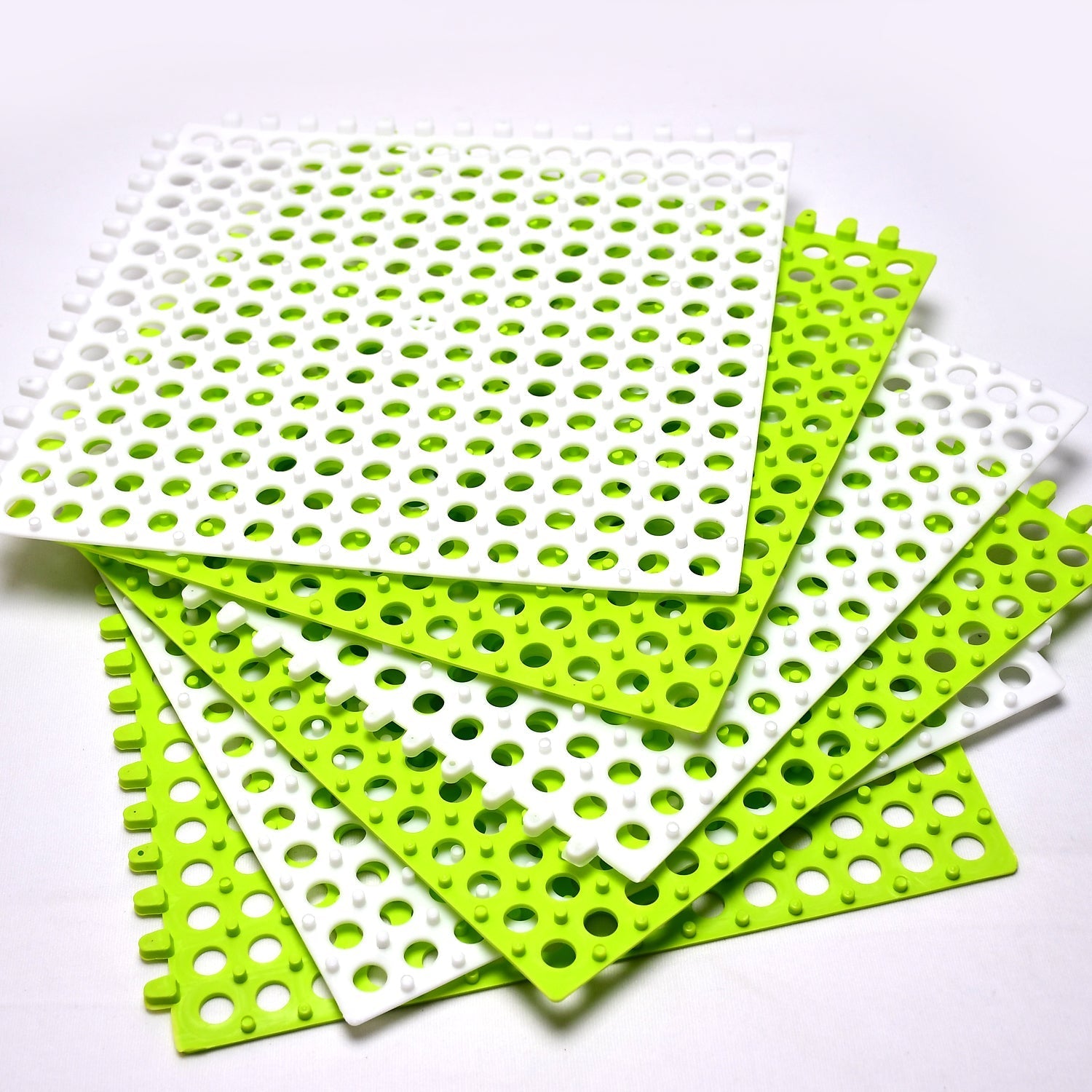 Bath Anti Slip Mat Used while bathing and toilet purposes to avoid slippery floor surfaces. (Pack Of 6) - Springkart 