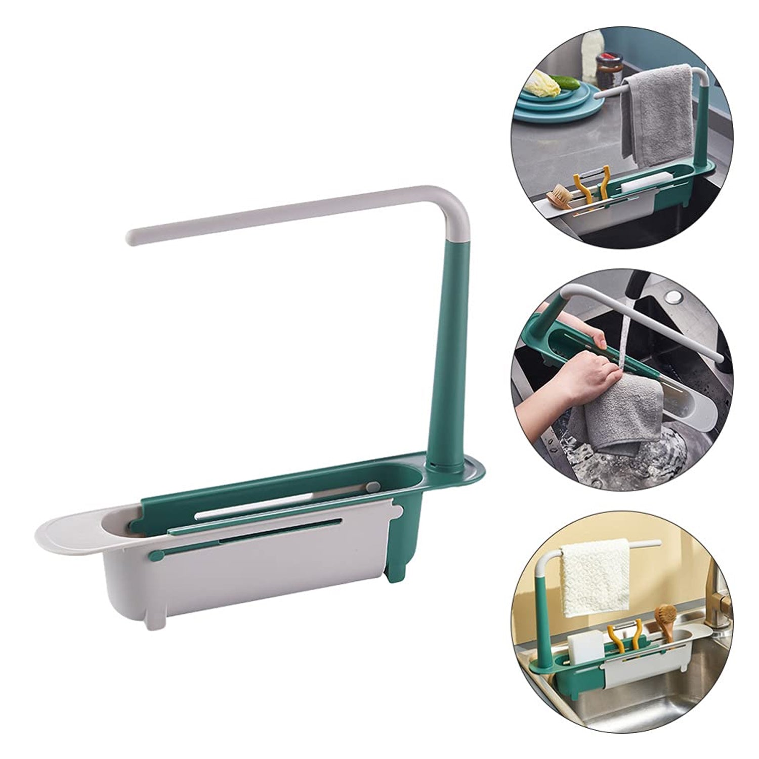 Expandable Kitchen Drying Basket Rack for kitchen Use ( MOQ :-120 ) - Springkart 