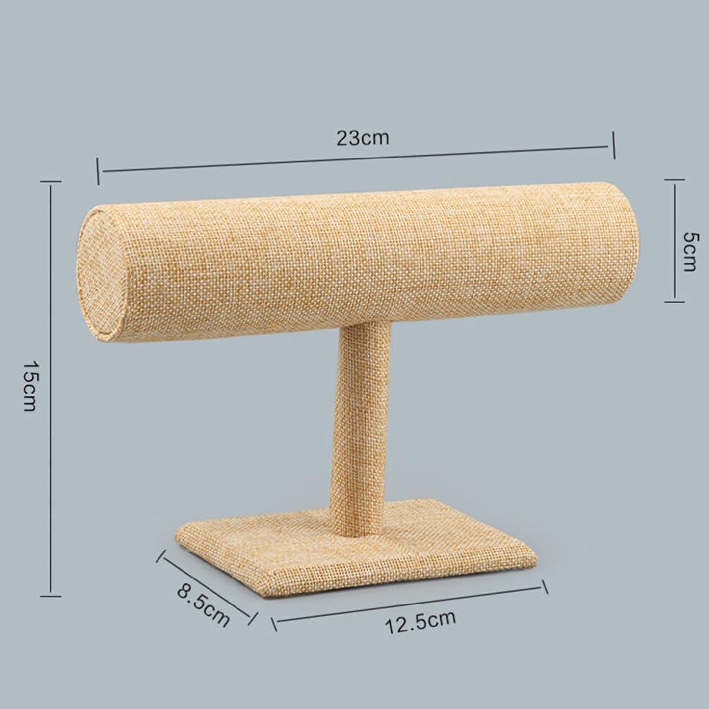 Jewelry Display Rack Bracelet Display Portable Bracelet Stand Jewelry Stand Organizer T Bar Stand Dispaly Rack Jewelry Display Stand Watch T- Flower Display Stand Appendix Necklace (1 pc) - Springkart 