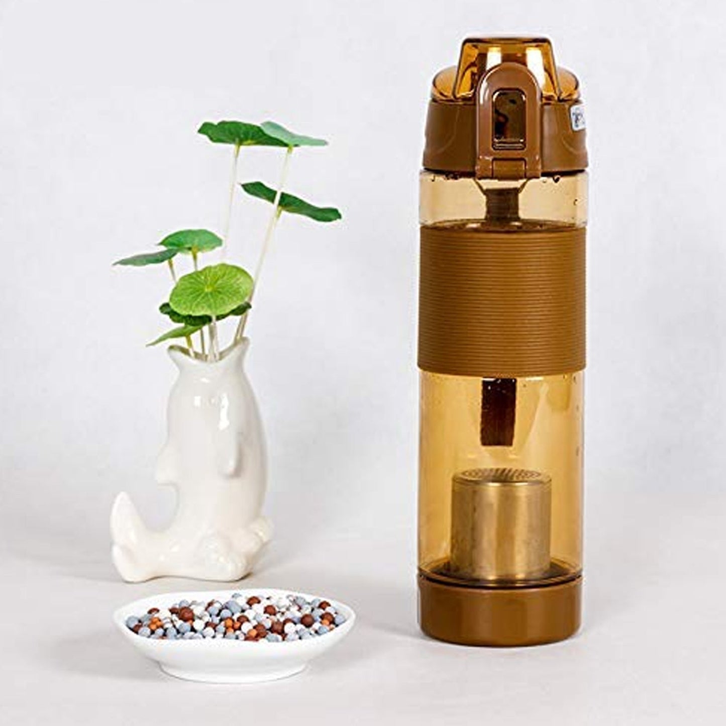 Alkaline Water Bottle, with Food Grade Plastic, Stylish and Portable (Particulates not included) - Springkart 