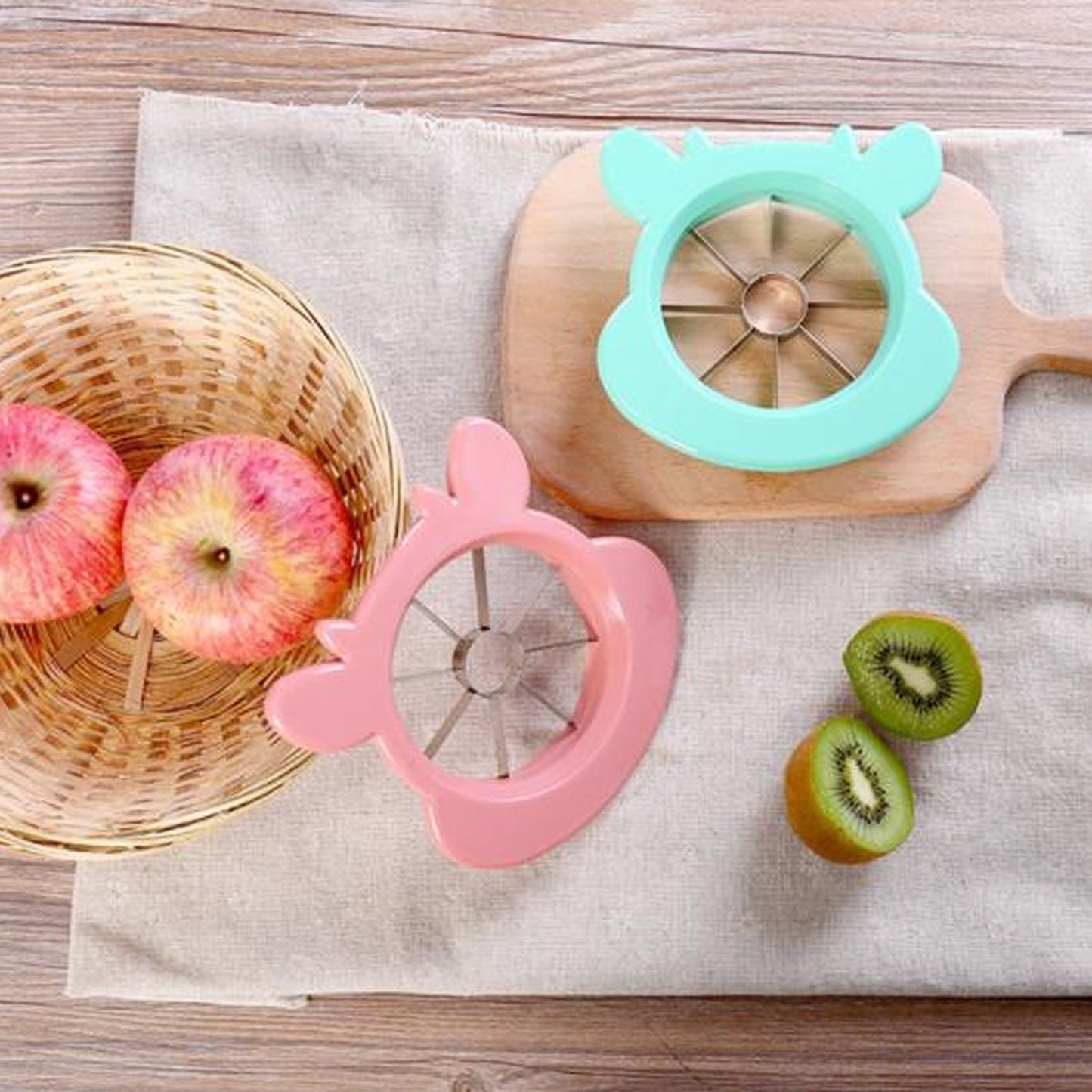 Apple Cutter Knife Corers Chopper Fruit Slicer Pp Stainless Steel Vegetable - Funnel Apple Peeler Gadget & Pasta Layer Apple Kitchen Peeler Apple - Springkart 