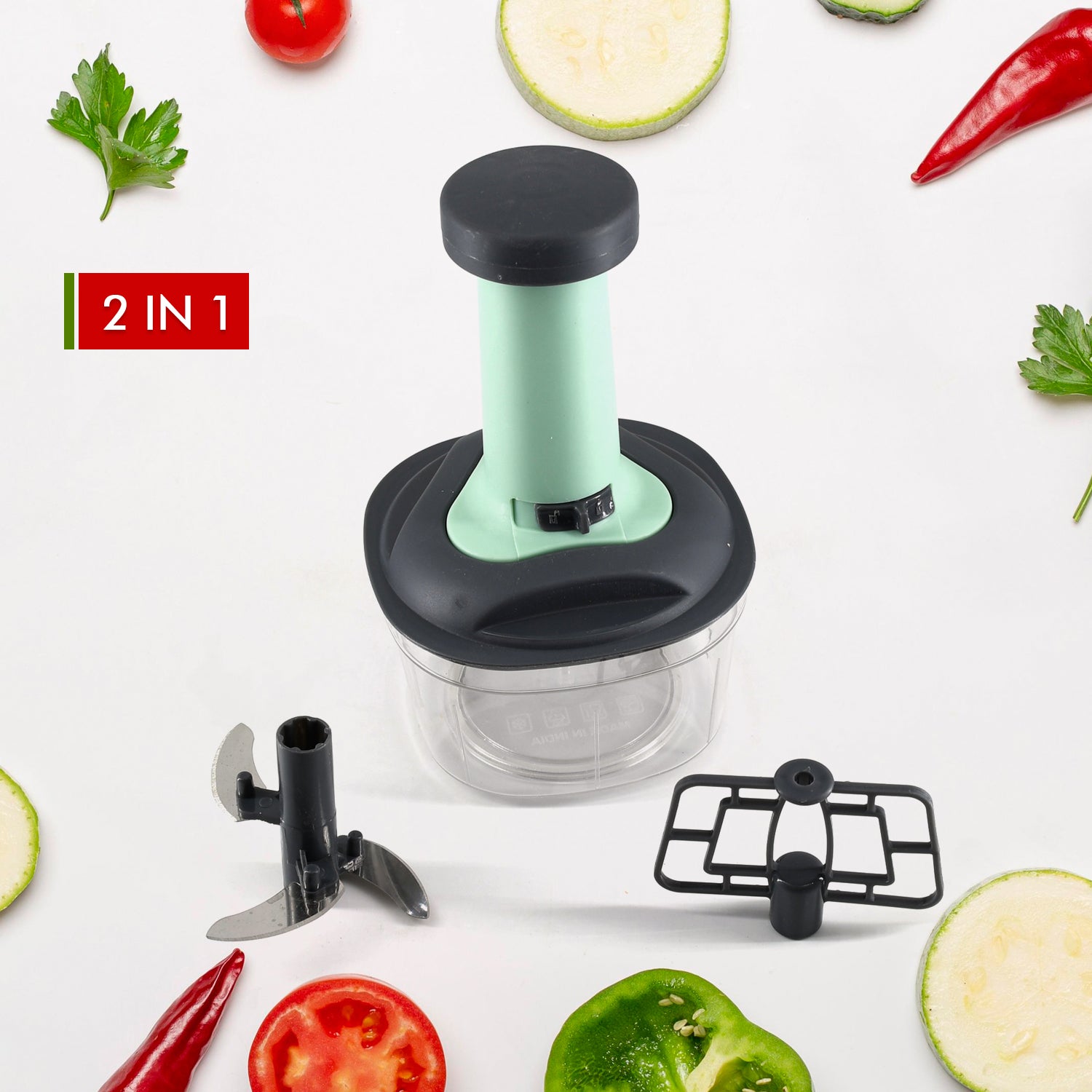 Push Chopper Manual Food Chopper - Springkart 
