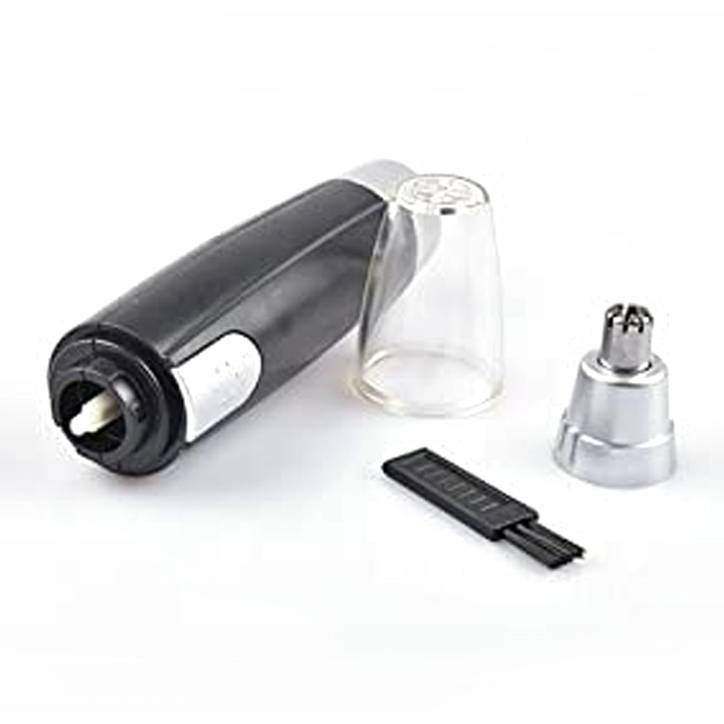 Sharp Steel Battery-Operated Ear and Nose Hair Trimmer - Springkart 