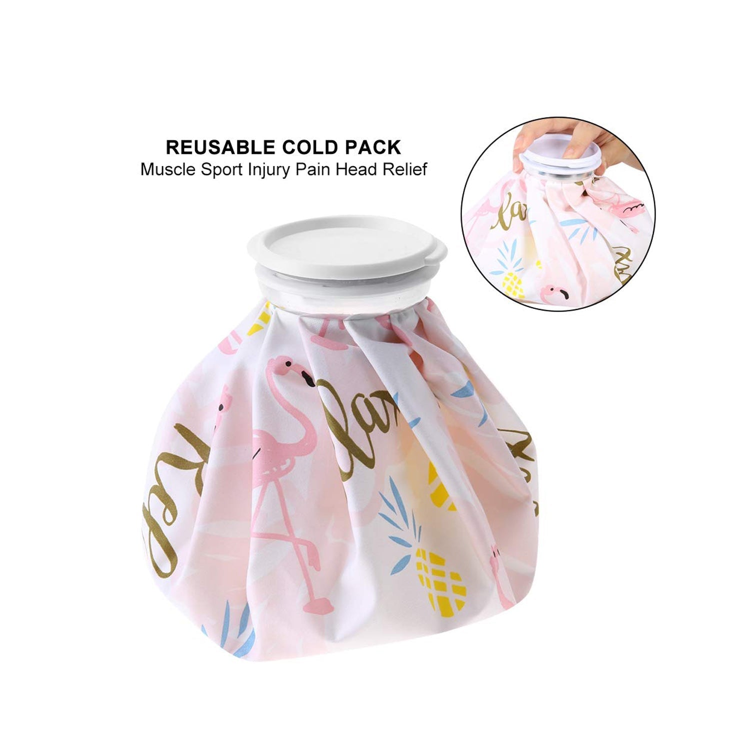 Pain Reliever Ice Bag Used To Overcome Joints And Muscles Pain In The Body. - Springkart 