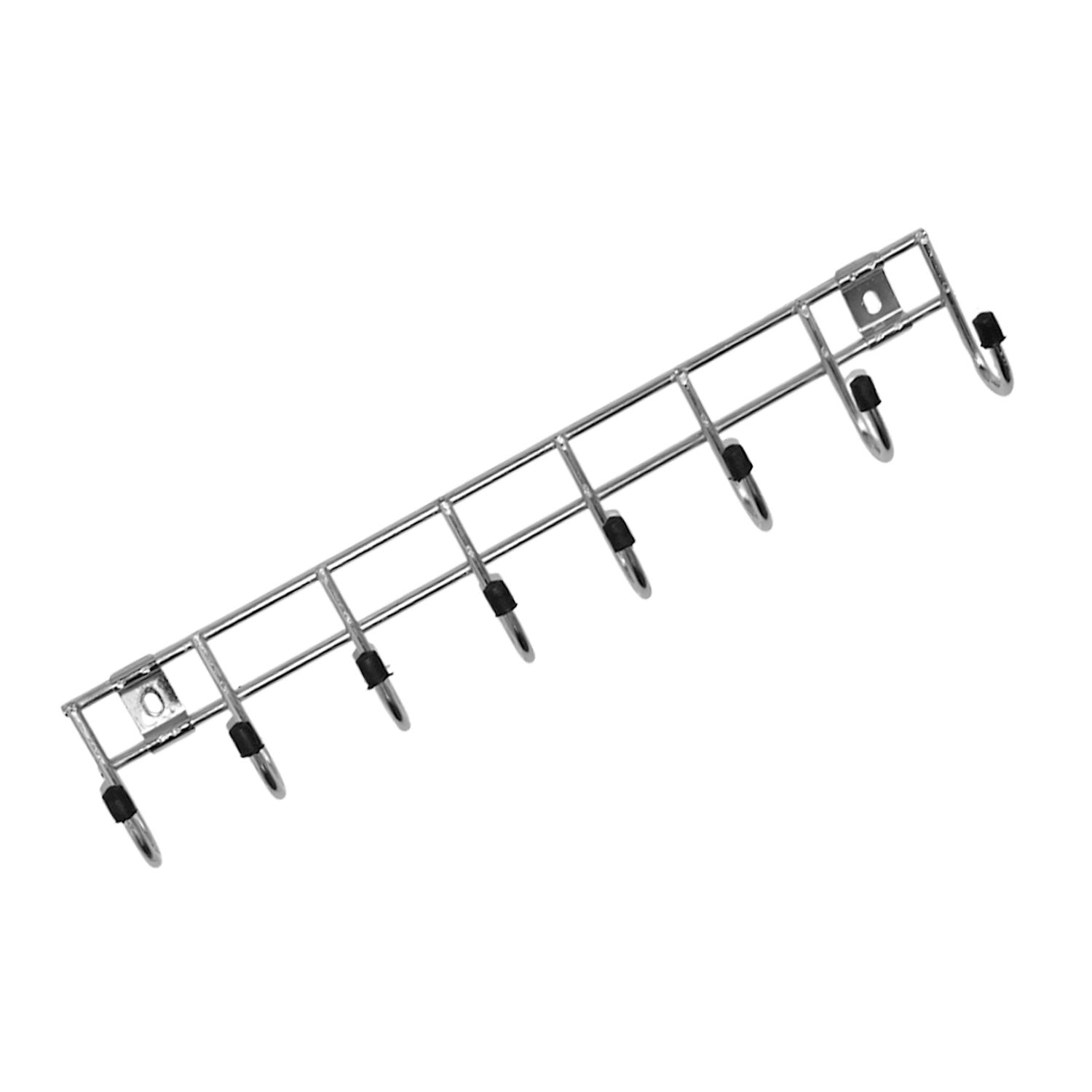 Multipurpose Stainless Steel Hanger Strip Hooks (8 Pin) - Springkart 