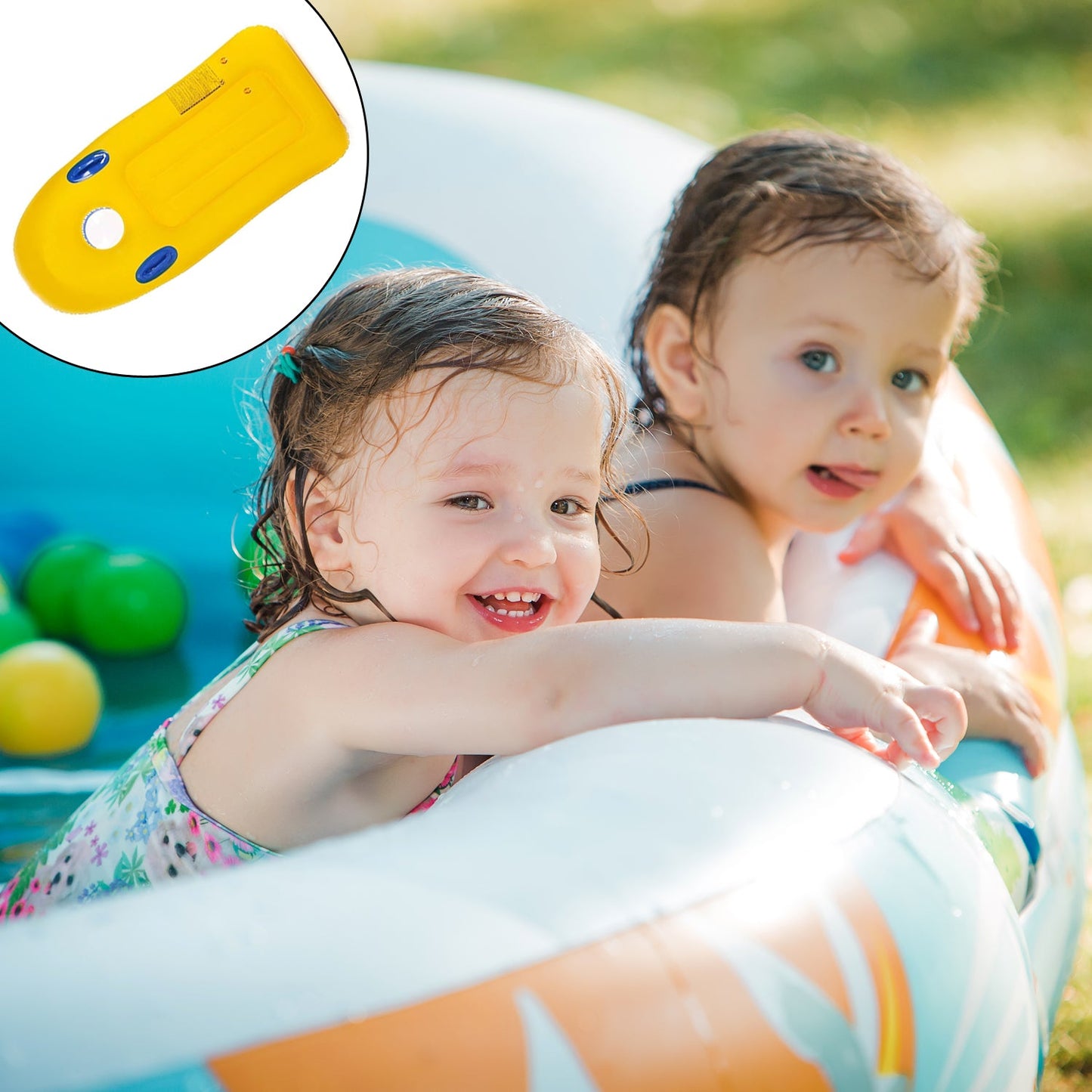 Inflatable Surfboard for Kids, Inflatable Bodyboard for Children with Handles, Portable Surfboard for Children, Outdoor Pool, Beach Floating Mat Pad Water Fun - Springkart 