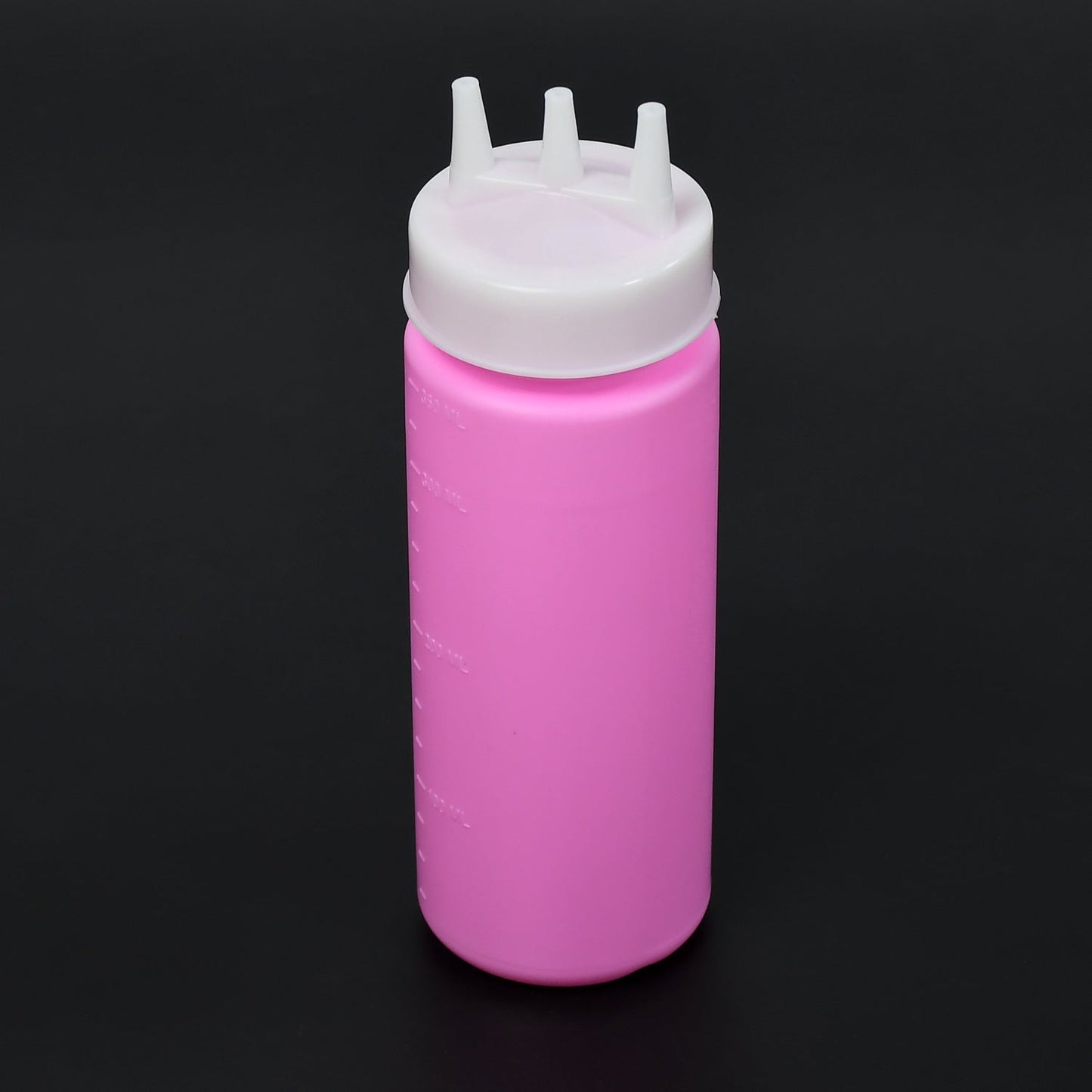 Ketchup Bottles With 3 Nozzle For Sauce, Mayonnaise, Chocolate Syrup Using Bottle Reusable Plastic Bottle ( 360ml ) - Springkart 