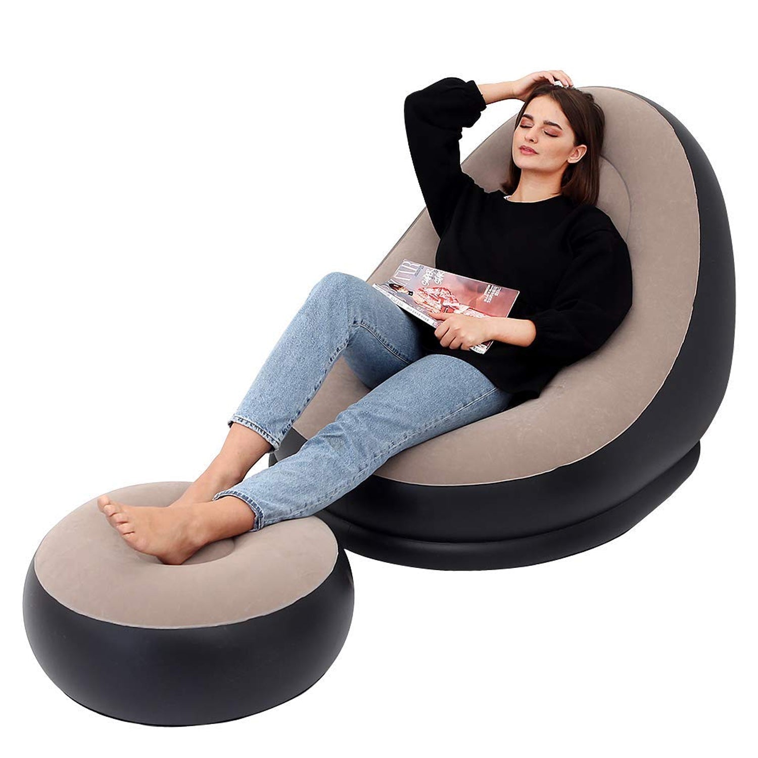 Portable Indoor/Outdoor Air Sofa, couch - Springkart 