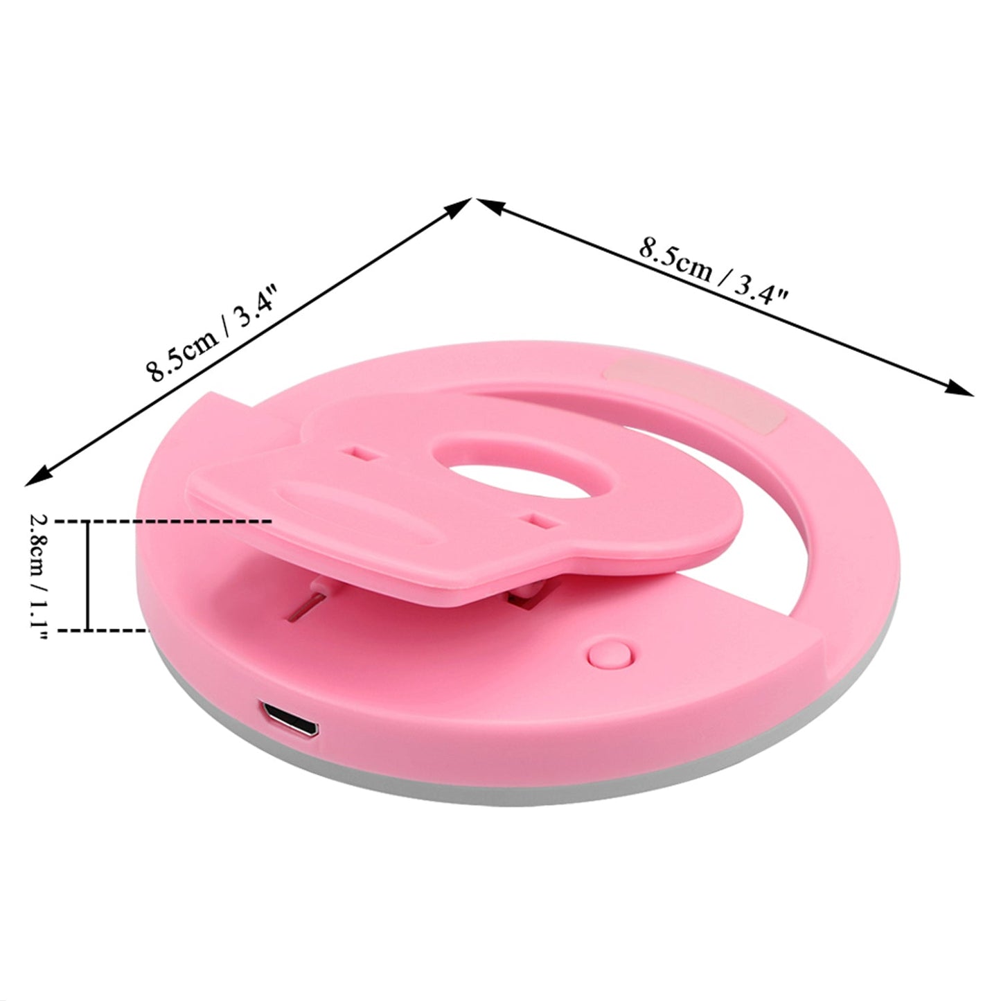 Selfie Ring Light used for applying bright shade over face during taking selfies and making videos etc. - Springkart 