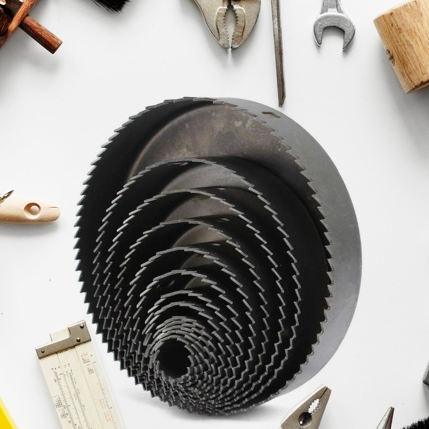 Drill Hole Cutter, Carbon Steel High Accuracy Incisive Hole Saw for Cutting PCV for Cutting Plastic for Cutting Wood Hole Saw Kit (18 Pcs Set) - Springkart 