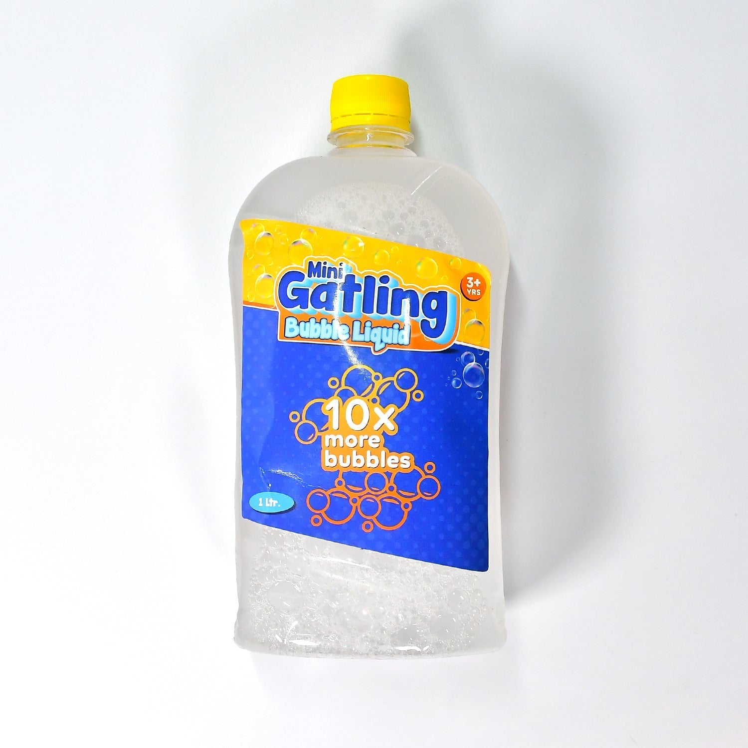 Bubble Liquid Solution Bottle for Manual & Automatic Bubble Maker Toys for Kids - 1LTR - Springkart 