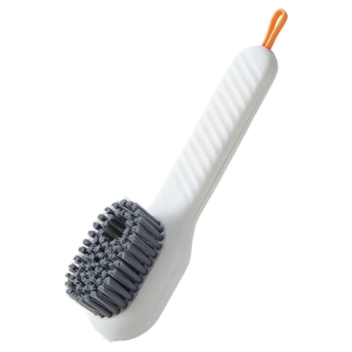 Multifunctional Scrubbing Brush with Liquid / Soap Dispenser, Cleaning Brush with Liquid / Soap Dispenser, Shoe Brush for Cleaning, Cloth Cleaning Brush with Handle Liquid Shoe Brush For Shoe Clothes (1 Pc) - Springkart 