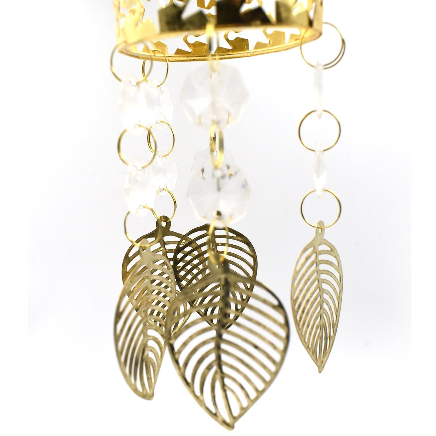 Fancy Large Golden Jhoomer For Home Decoration - Springkart 