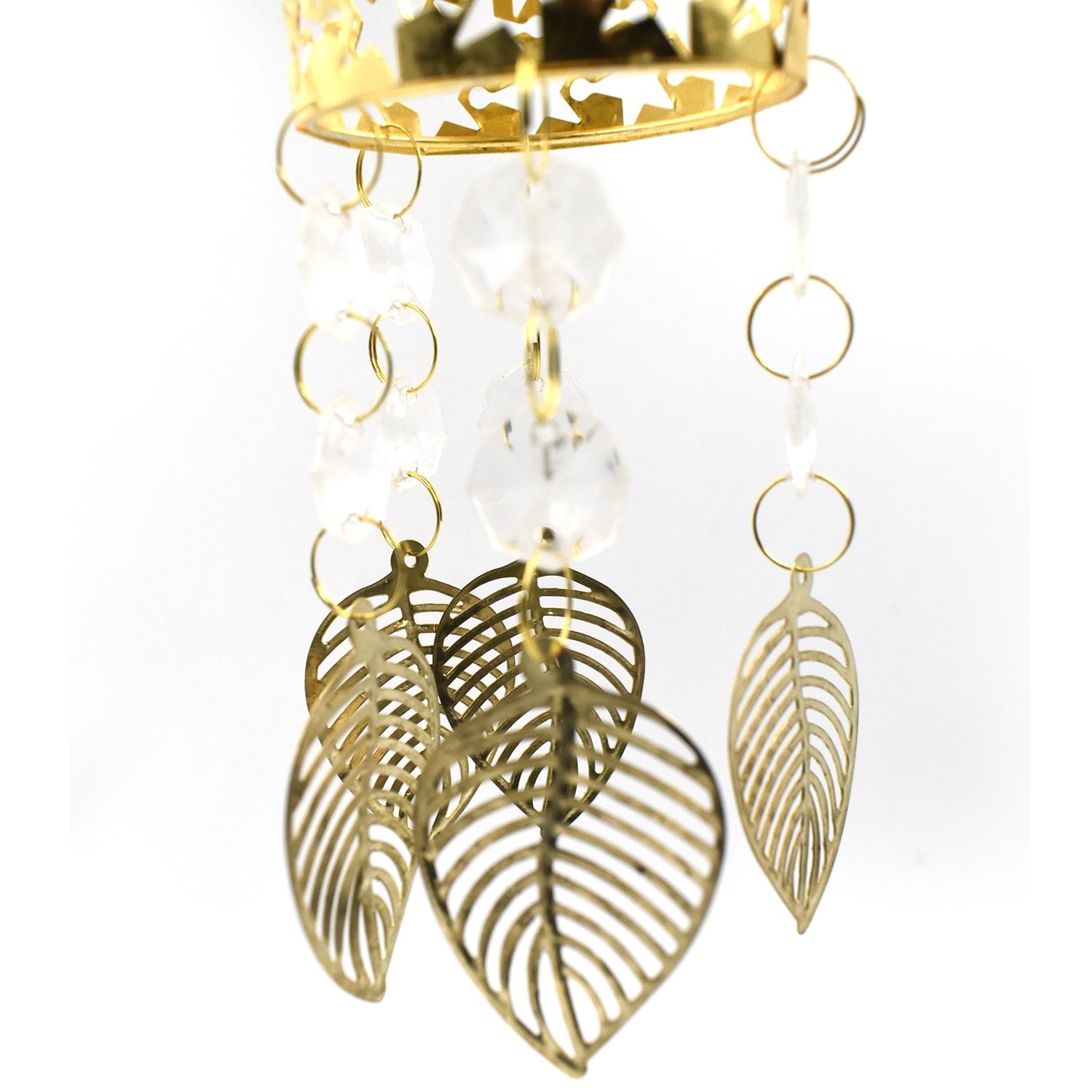 Fancy Large Golden Jhoomer For Home Decoration - Springkart 