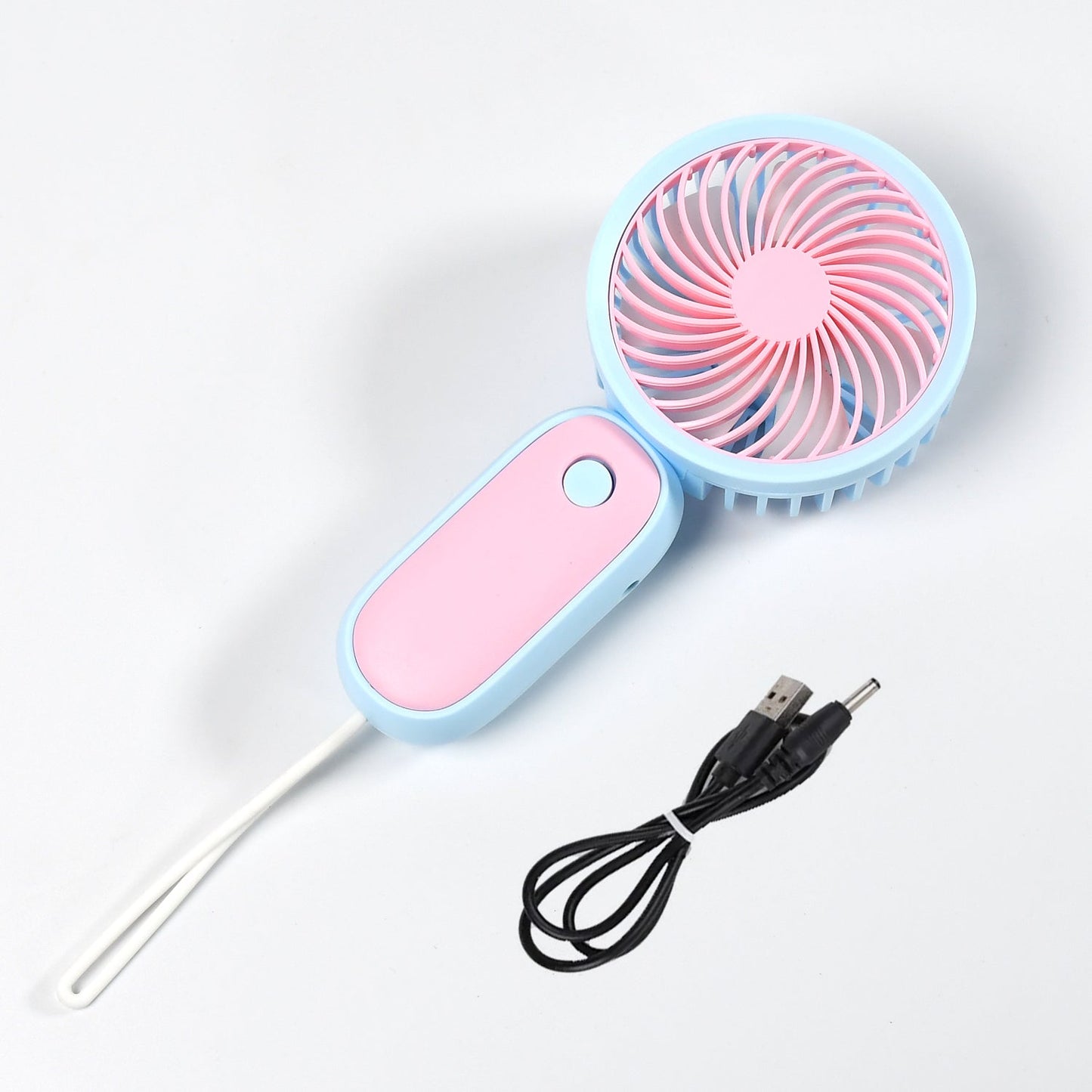Mini Handheld Fan Portable Rechargeable Mini Fan Easy to Carry, for Home, Office, Travel and Outdoor Use (Battery Not Include) - Springkart 