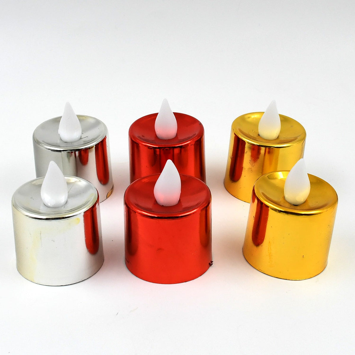 Electrical Candles Diya LED Tea Light (6 Pcs Set) - Springkart 