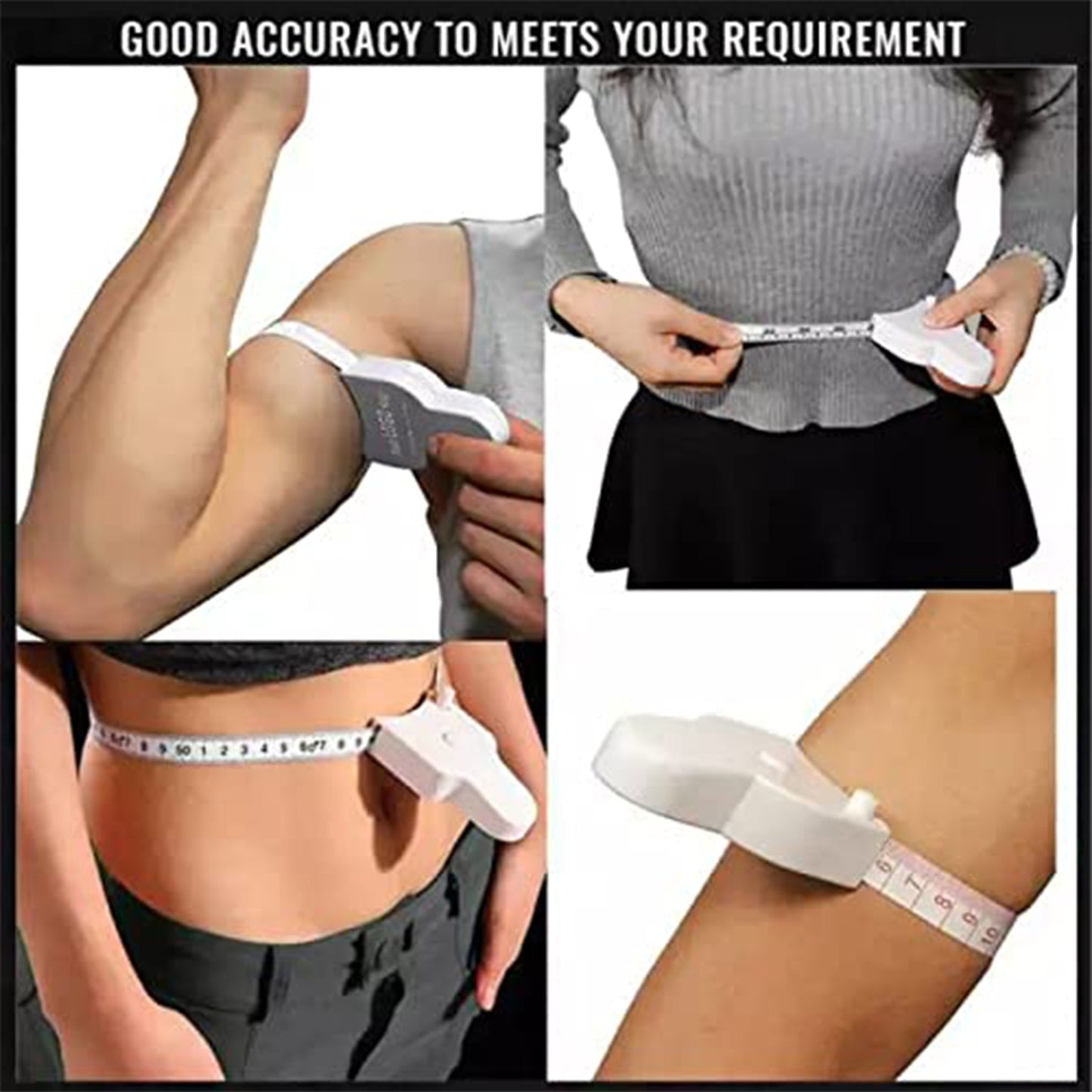 Fitness Measuring Tape For Measuring Lengths, Breadths And Heights For Body And Some Other Things Etc. - Springkart 