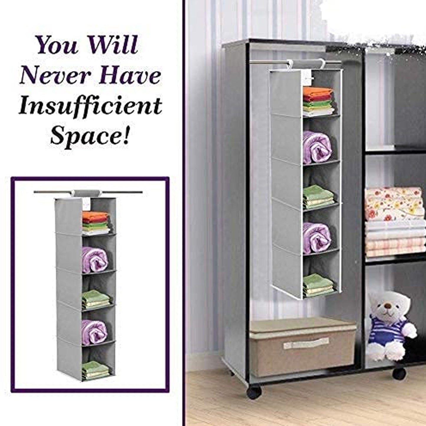 Foldable Storage Drawer Organizer For Out & Indoor Use - Springkart 